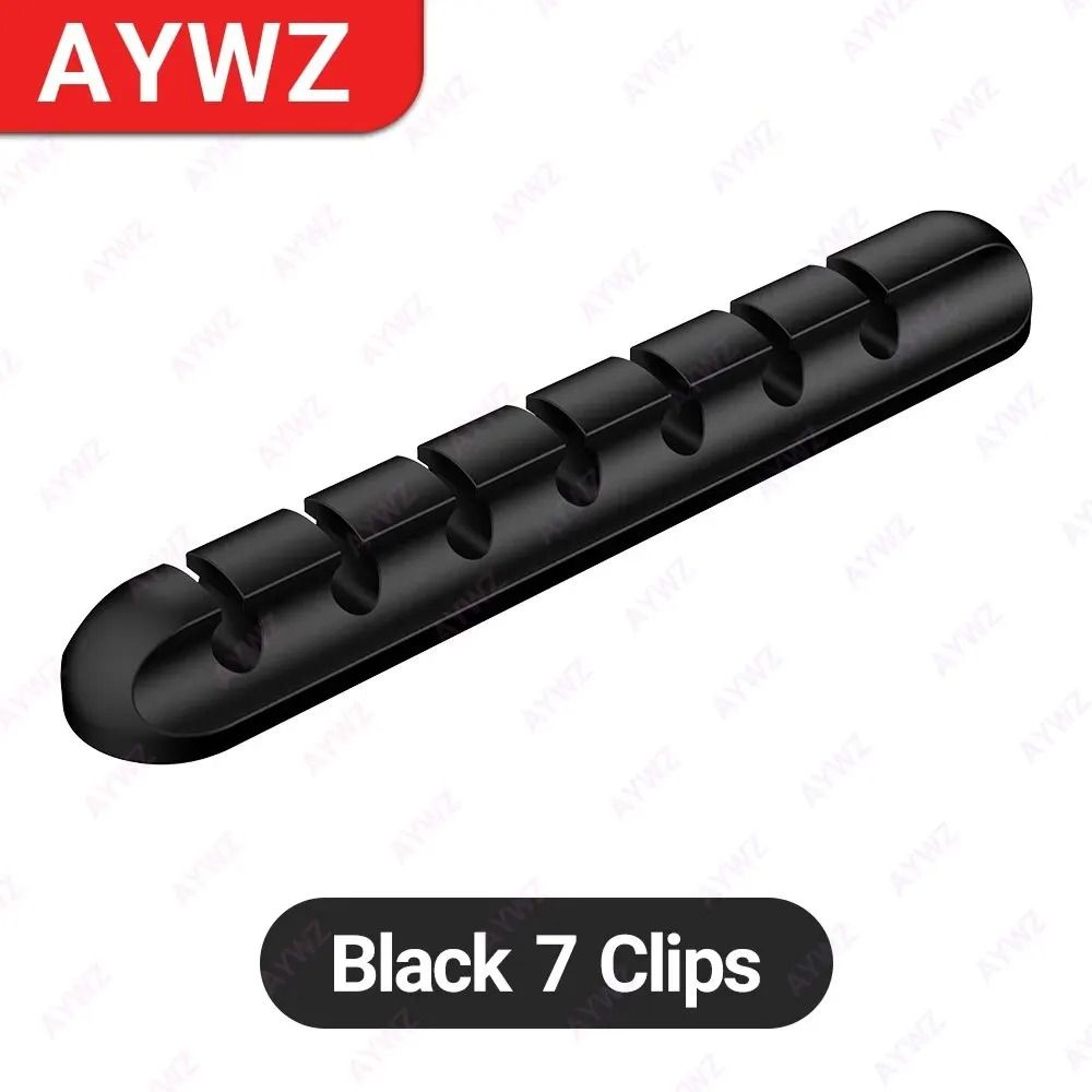 Adhesive Cable Holder Clips  MultiSlot Cord Management  Wire Organizer For Desktop  Nightstand 11