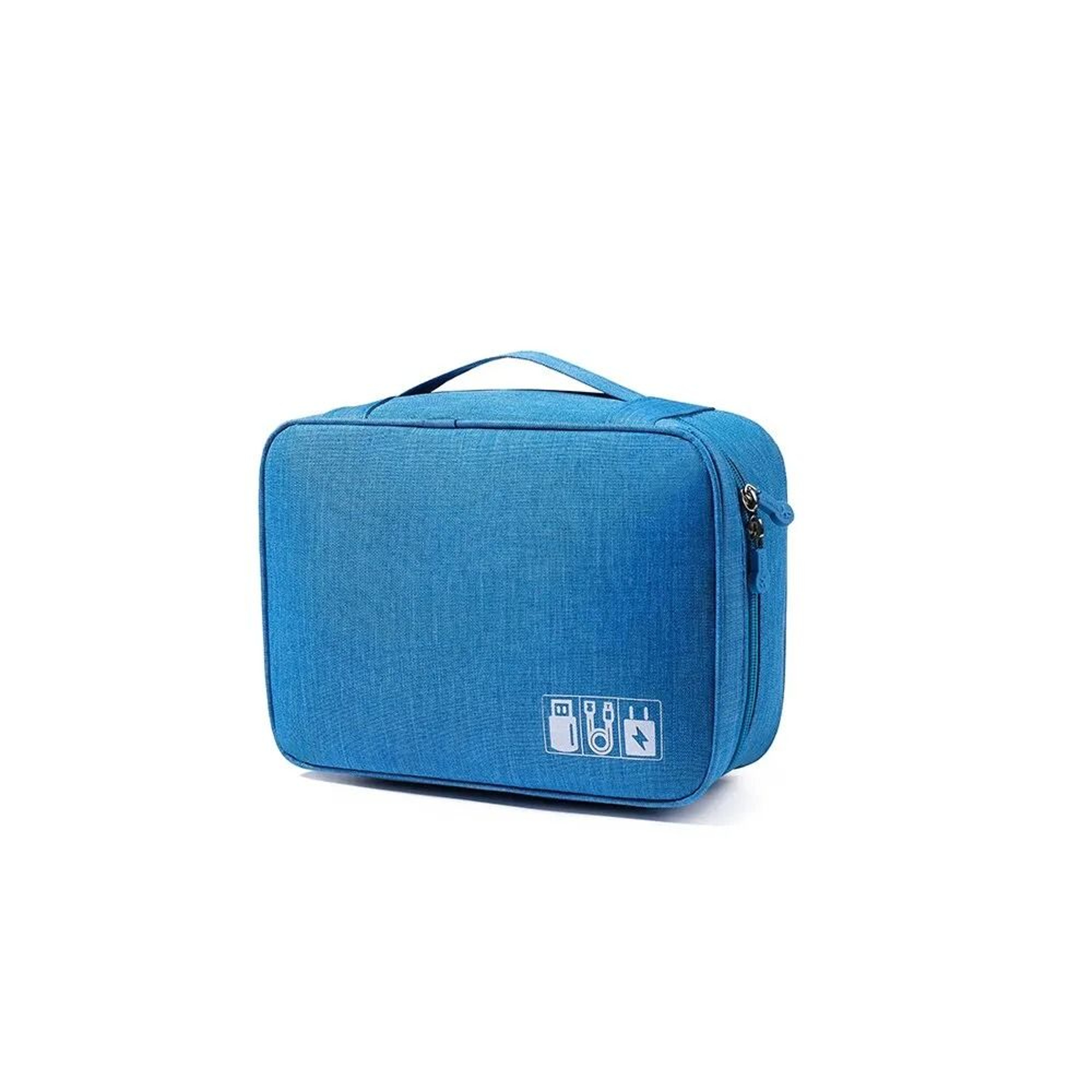 Portable Electronic Organizer  Waterproof Travel Storage Bag For USB Chargers  Data Lines 11