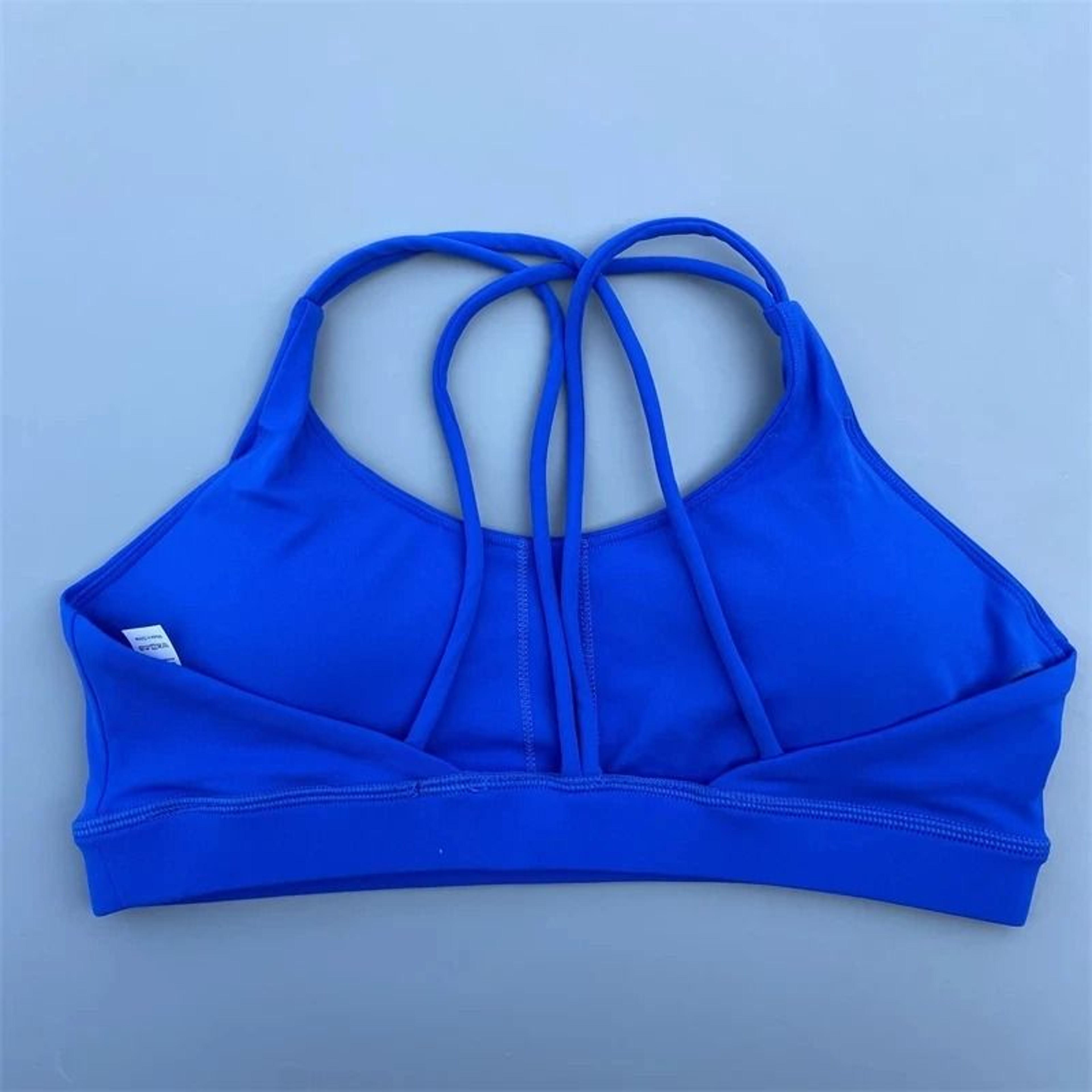 HighStrength Fitness Bra  Soft Solid Color Tight Sport Top With Integrated Chest Pad 12