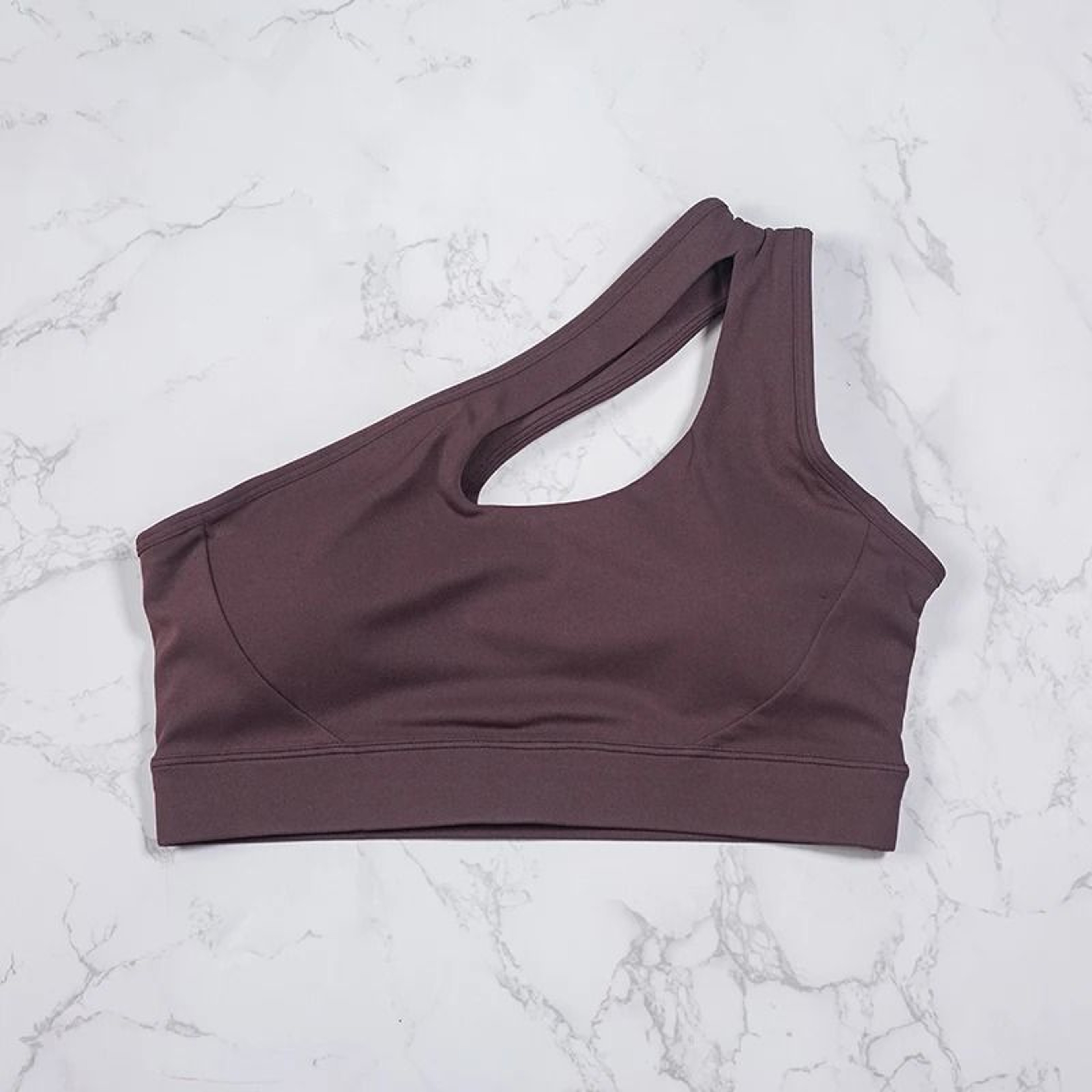 OneShoulder Sculpting Sports Bra  Yoga Vest 10