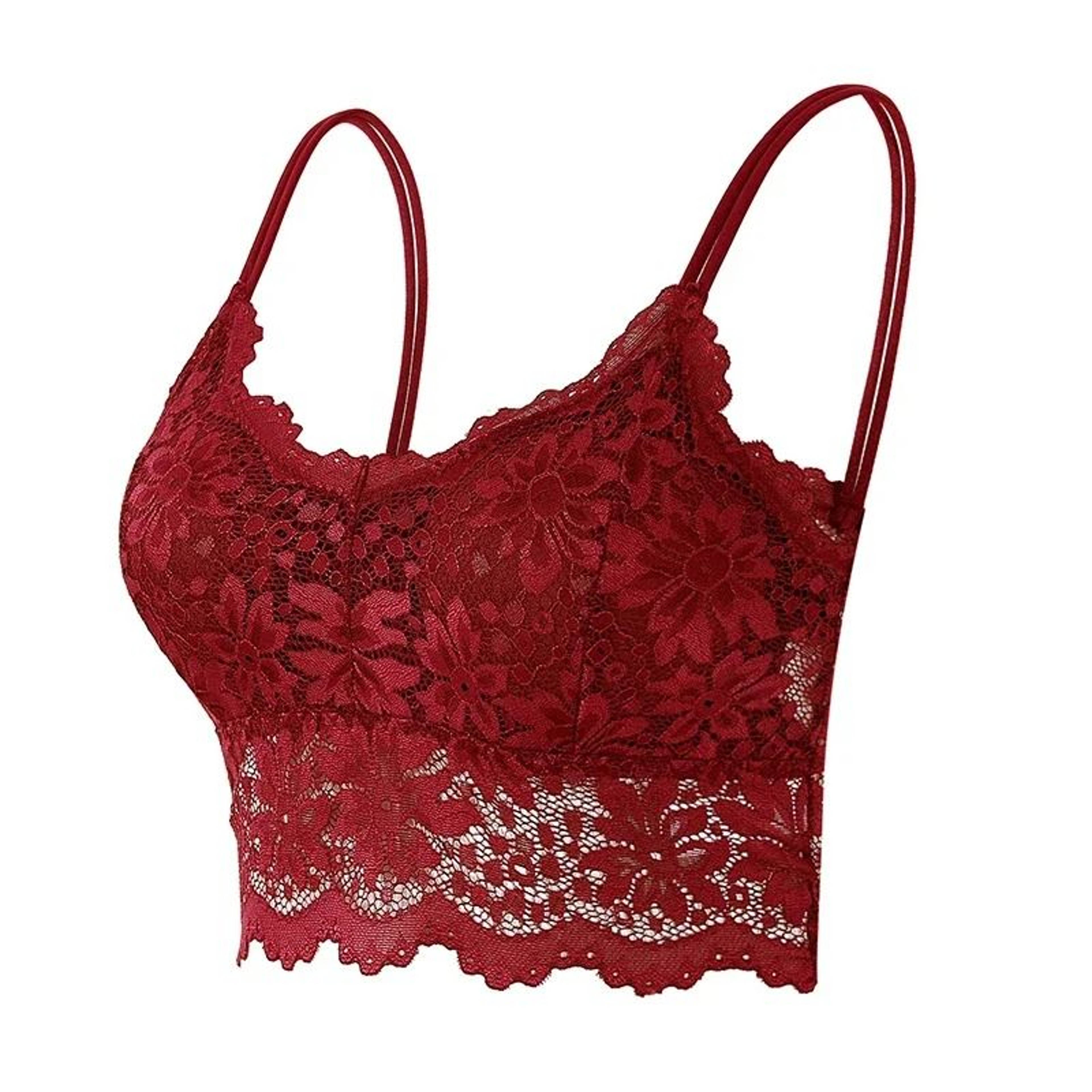 Seamless Lace HollowOut Comfort Bralette 9