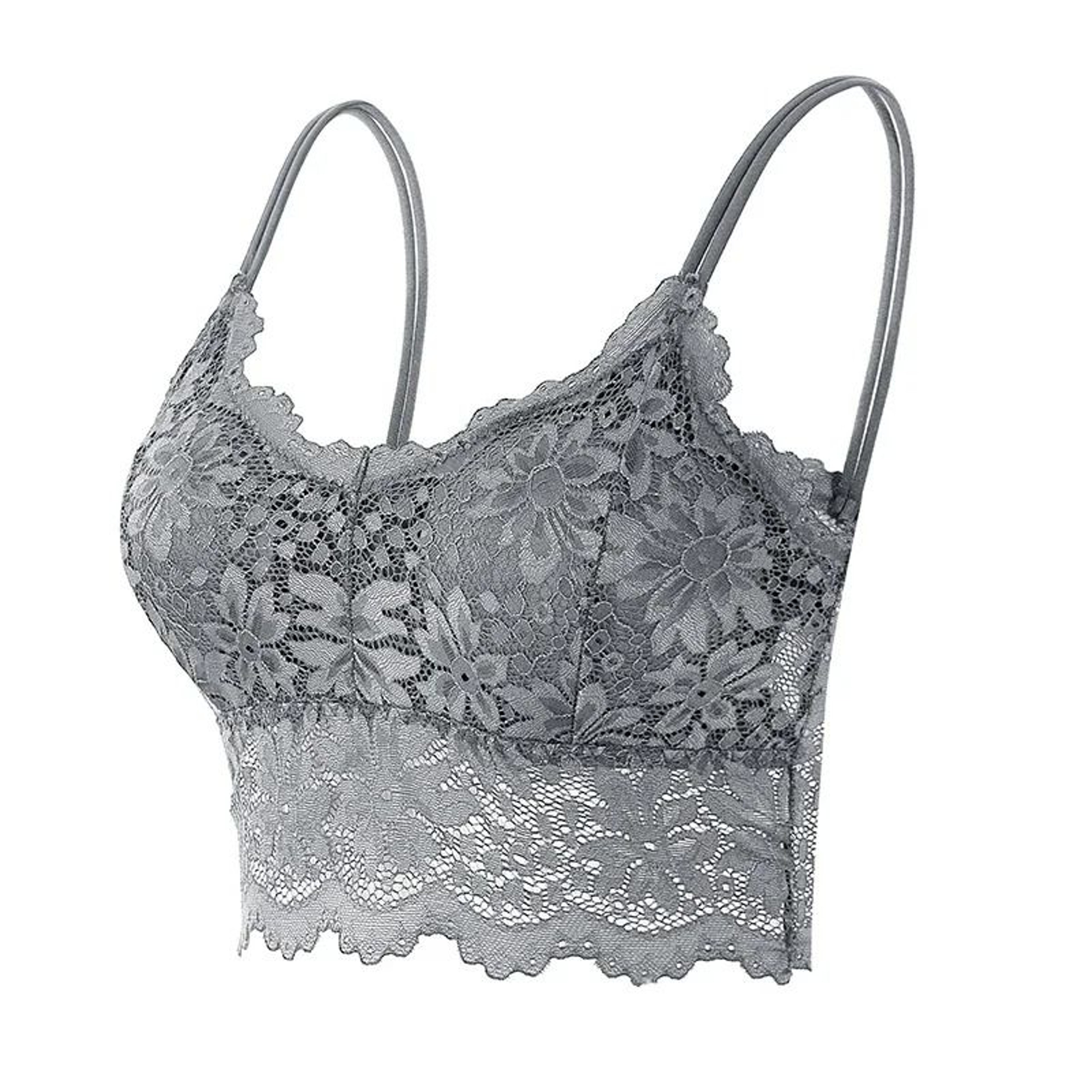 Seamless Lace HollowOut Comfort Bralette 11