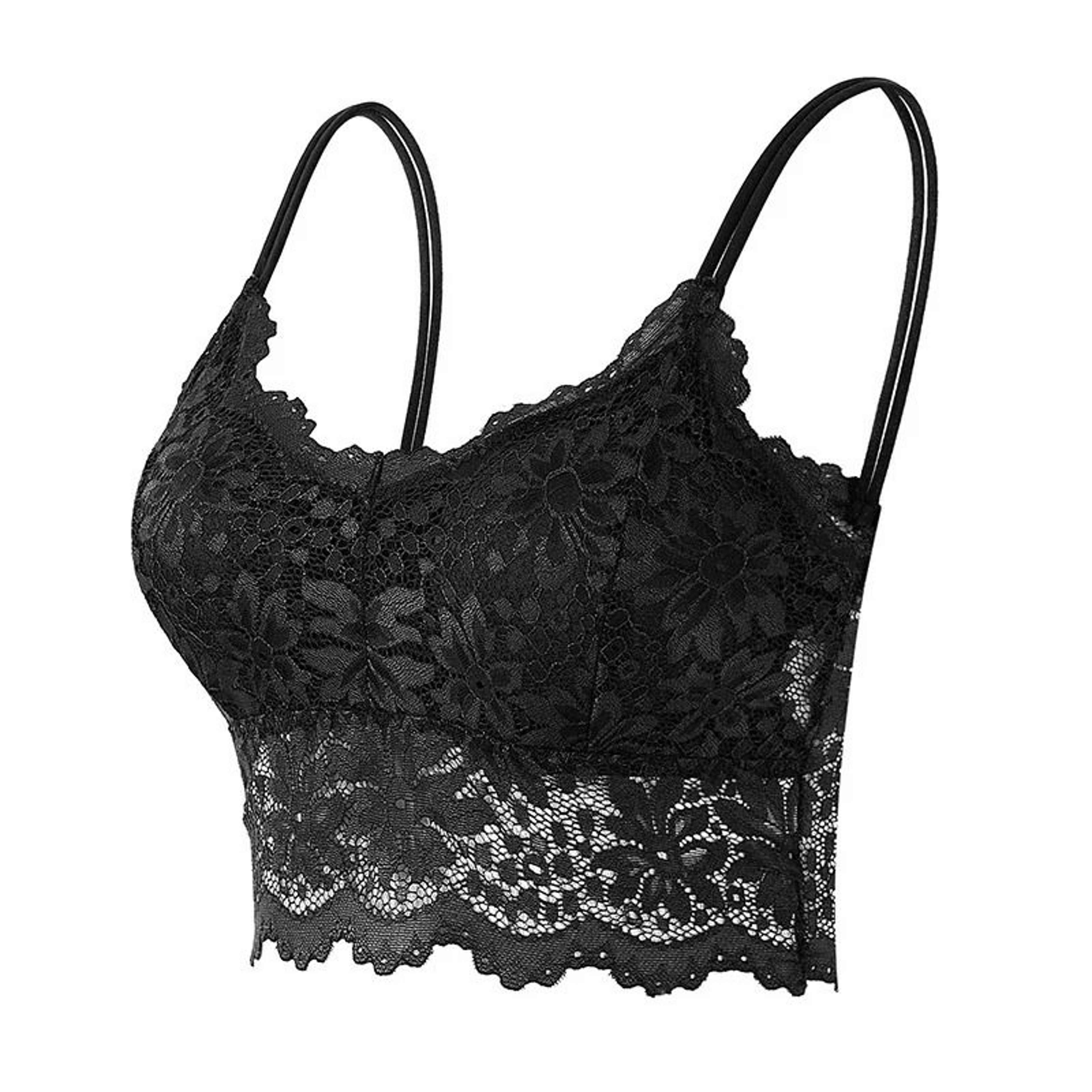 Seamless Lace HollowOut Comfort Bralette 7