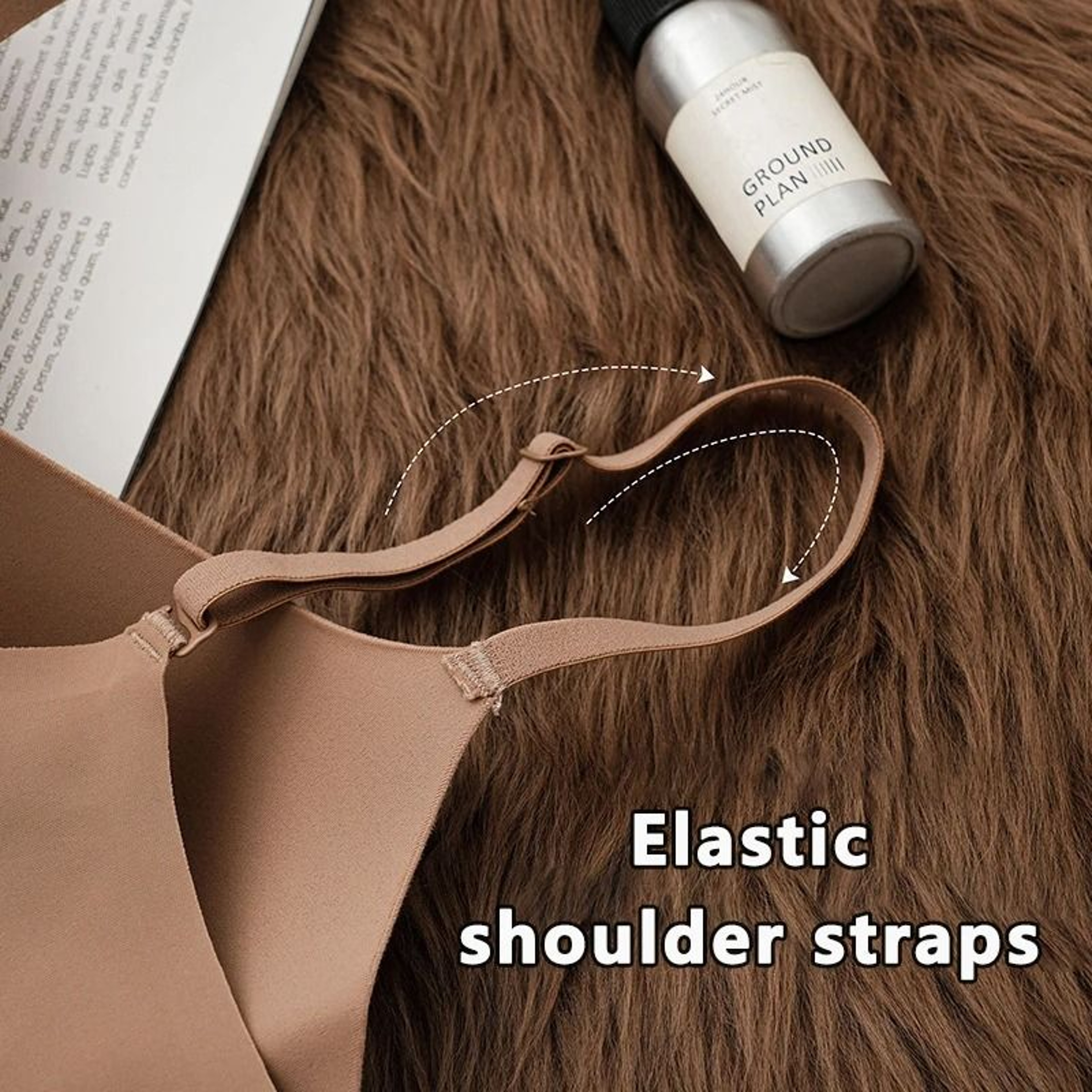 Seamless Breathable Thin Gather Comfort Bra 3
