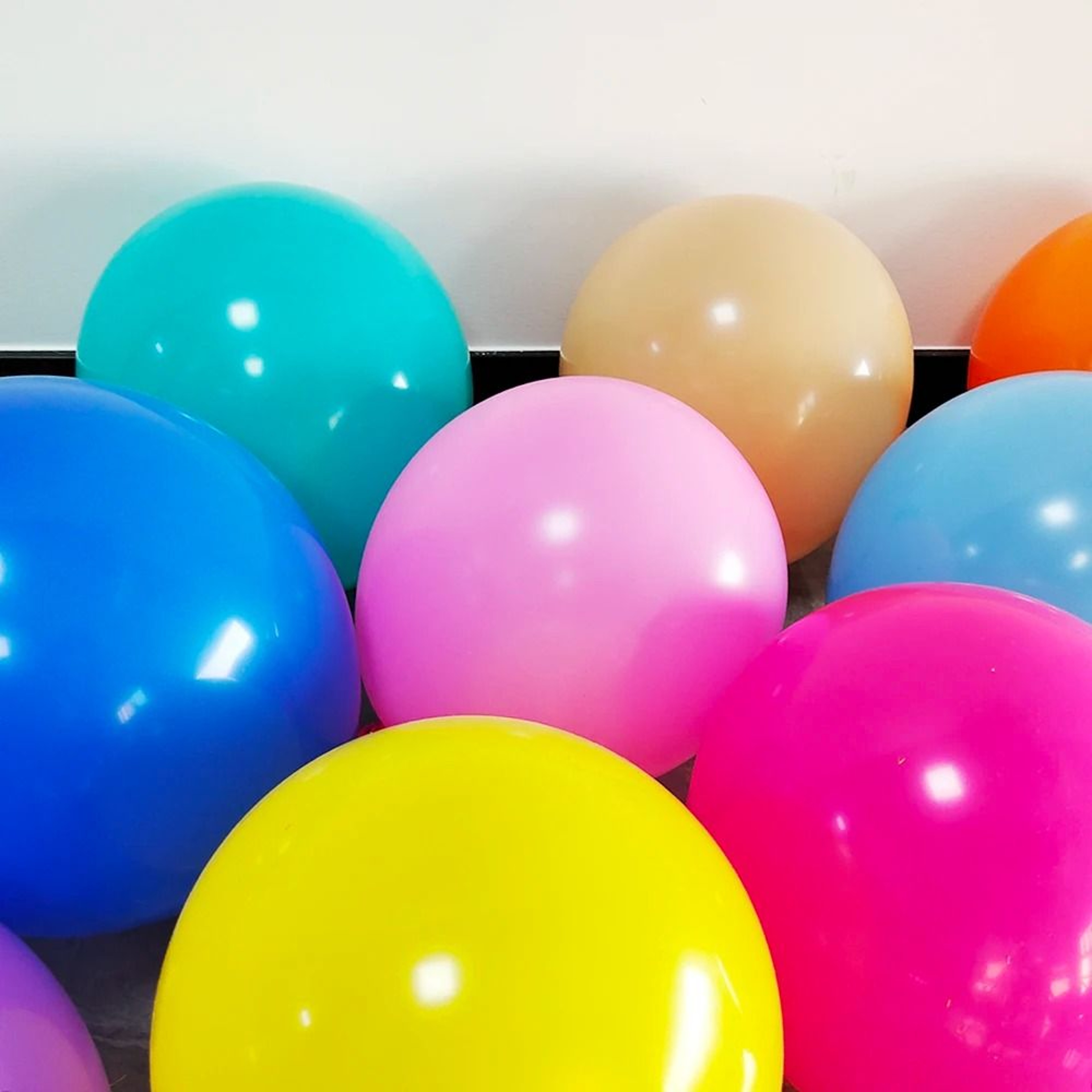 Premium Matte Latex Balloon Set  10Piece MultiSize Pack 4