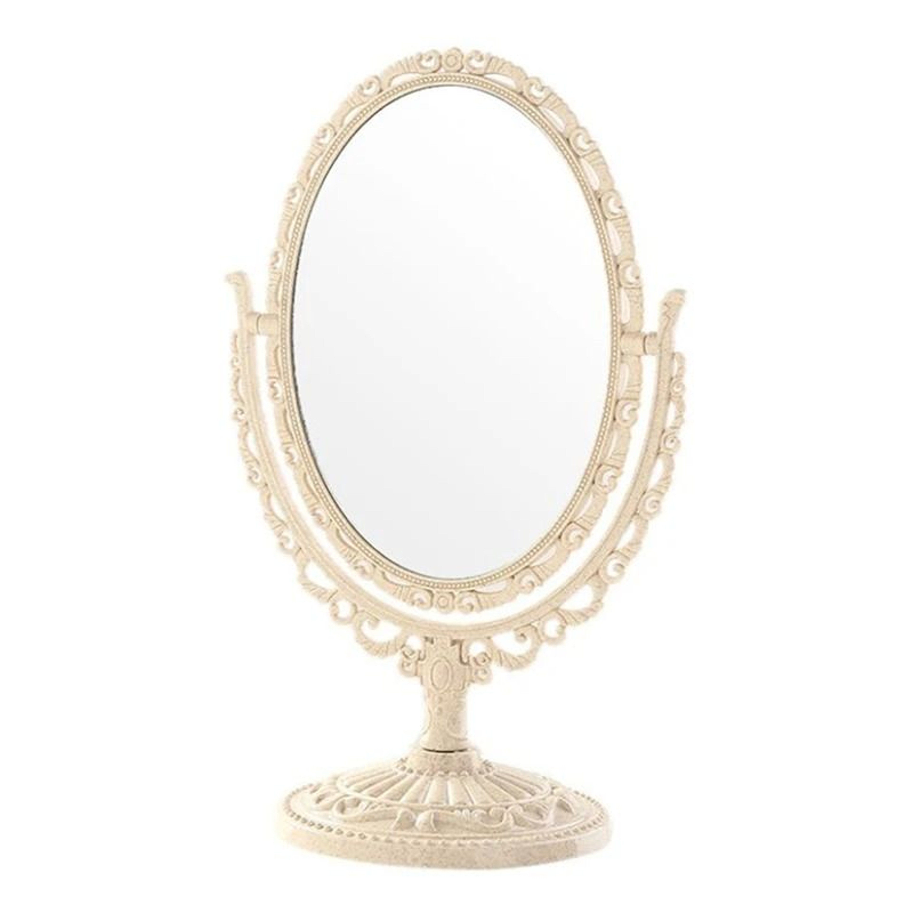 Vintage European HeartShaped Vanity Mirror 6
