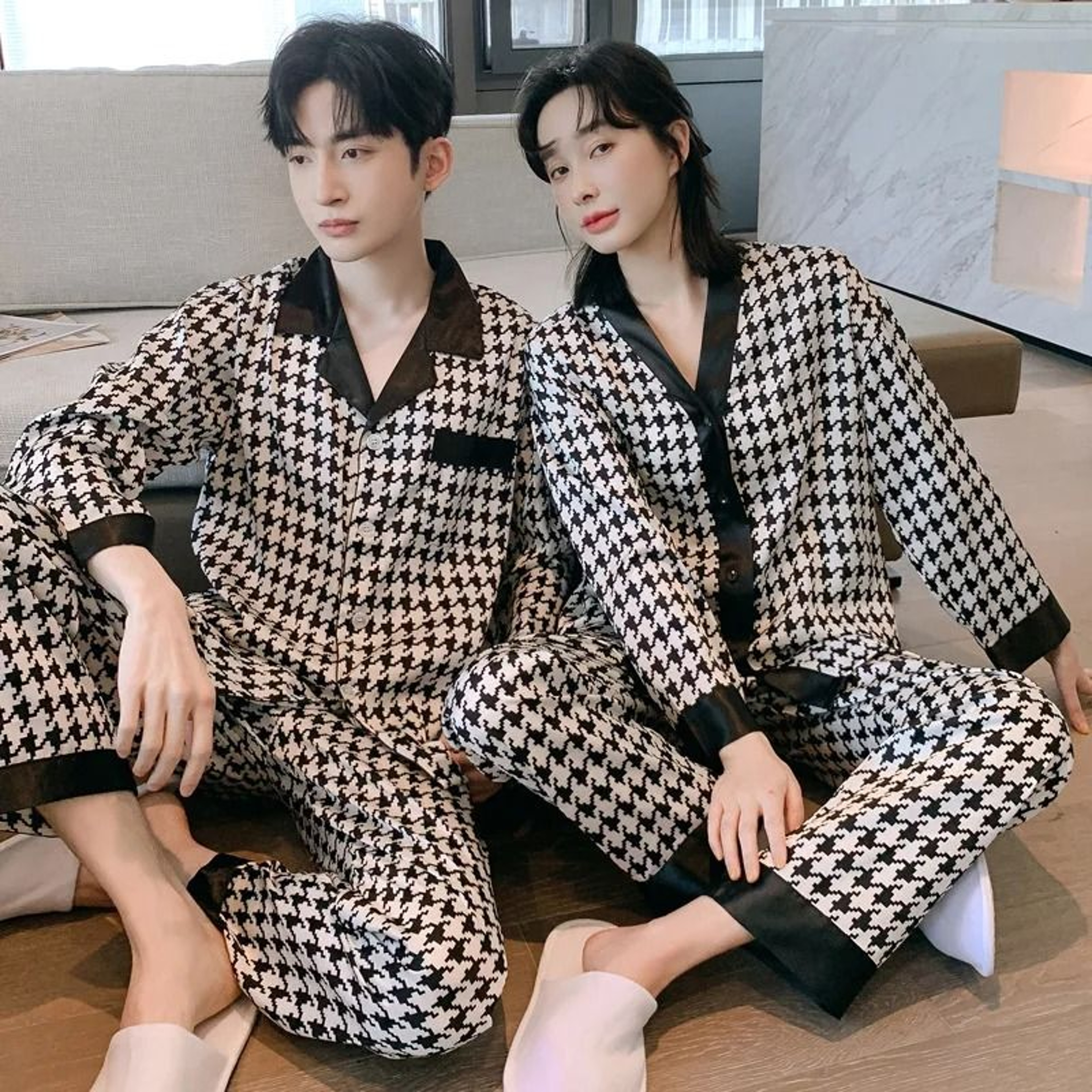 Midnight Silk Luxe Summer Couples Set 12