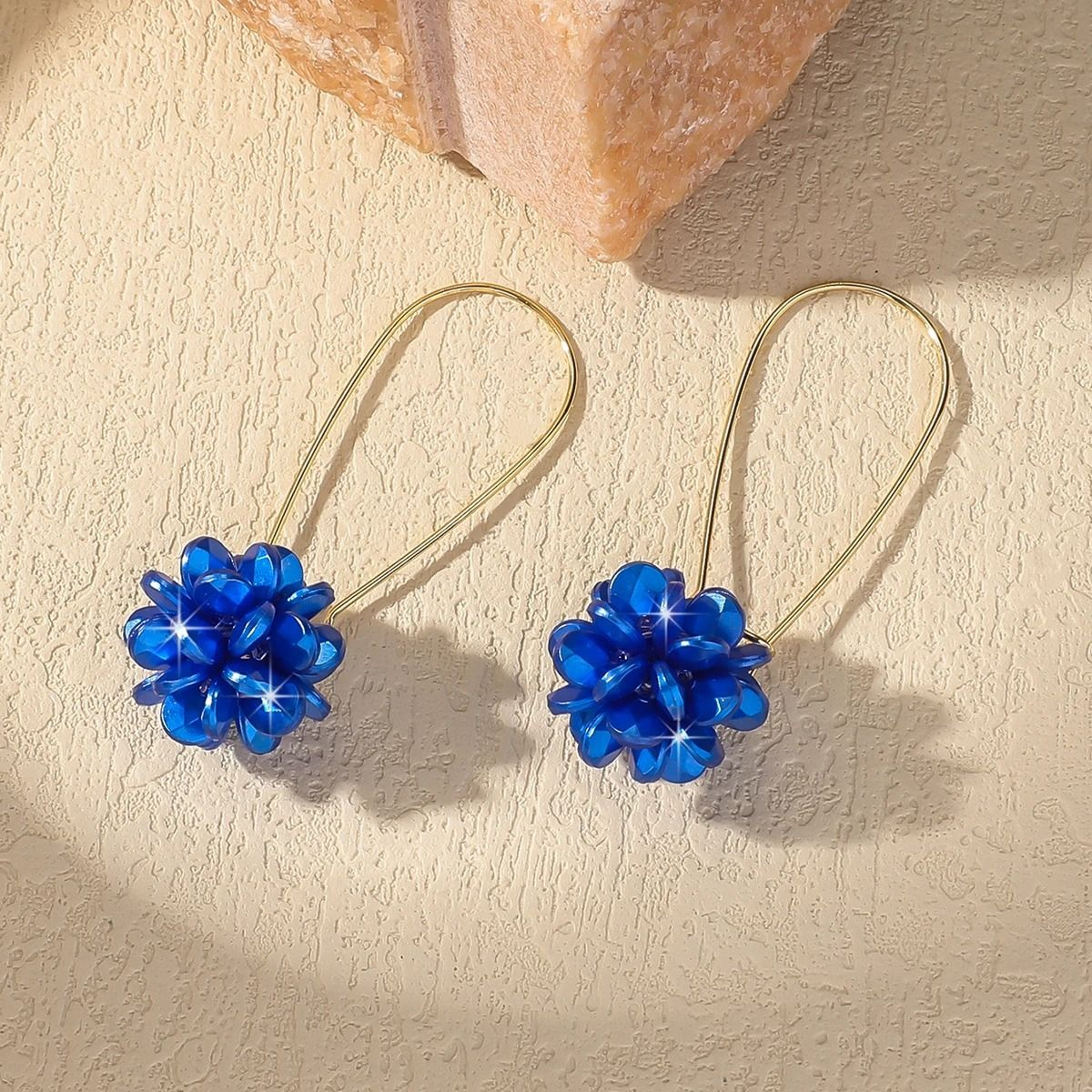 DIY Pearl Petal Ball Earrings 7