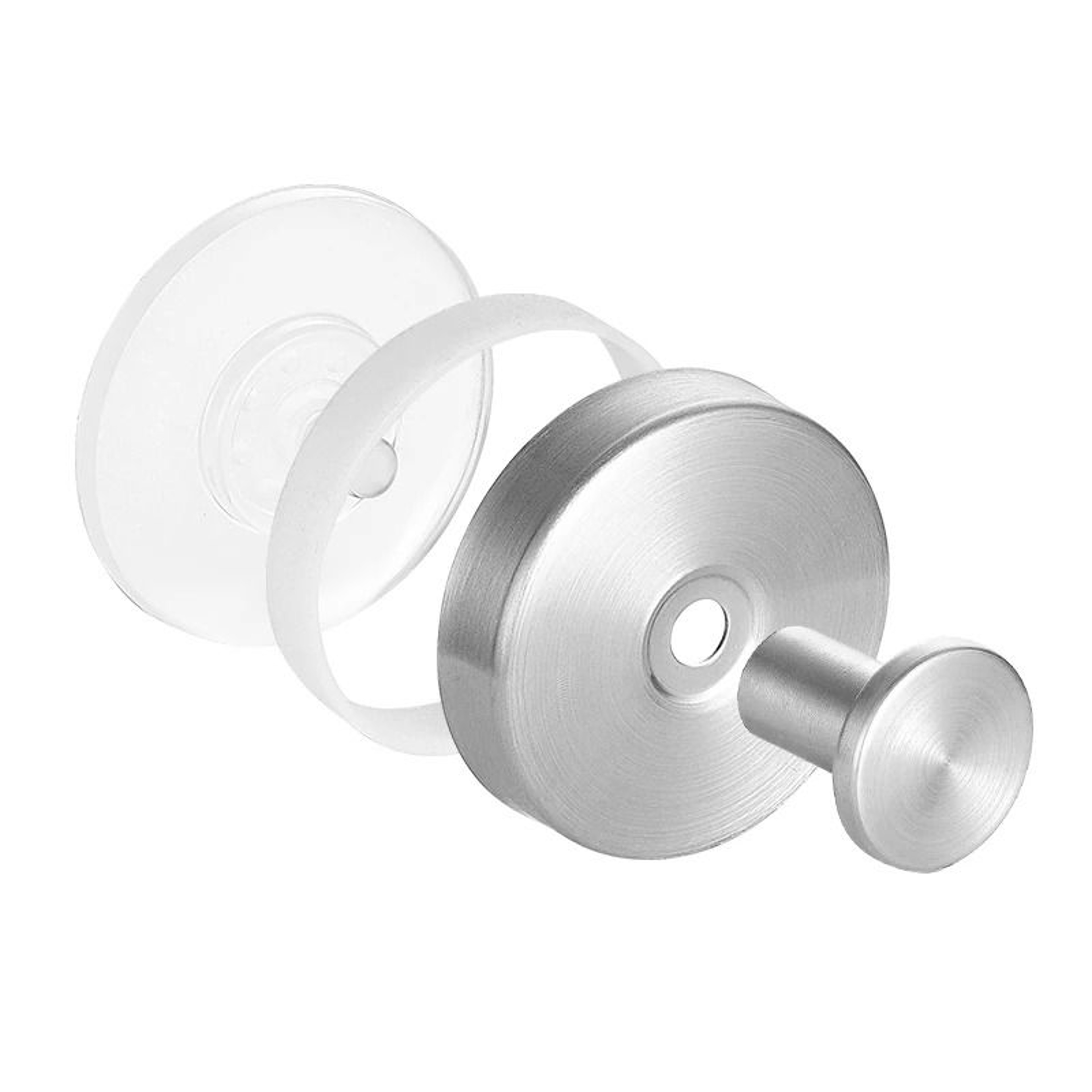 HeavyDuty Stainless Steel Suction Cup Hook  Waterproof PunchFree Wall Mount Hanger For Kitchen And  6