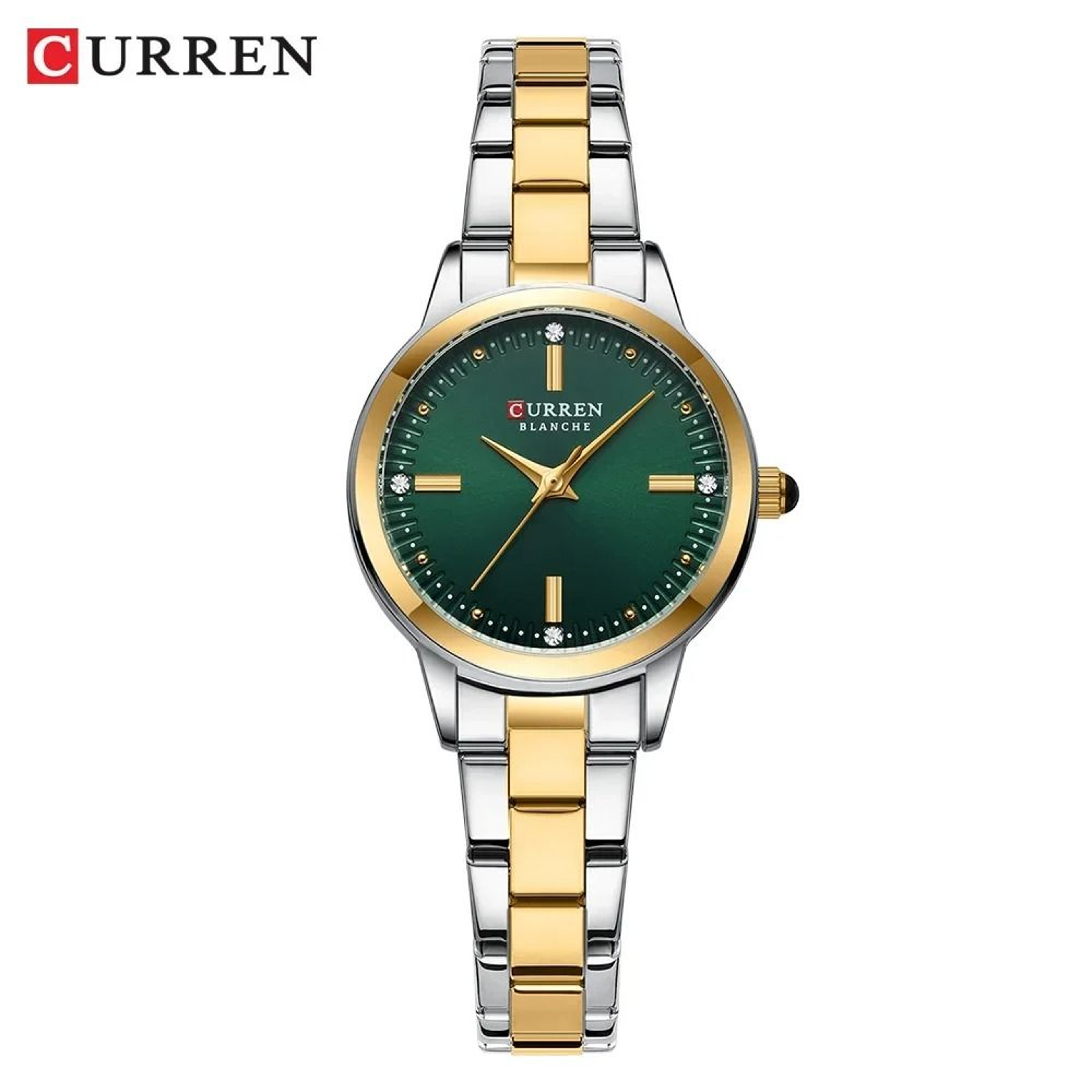 Dazzling Diamond Roman Dial Watch  Fashionable Luxury Waterproof Quartz Timepiece With Luminous Han 16