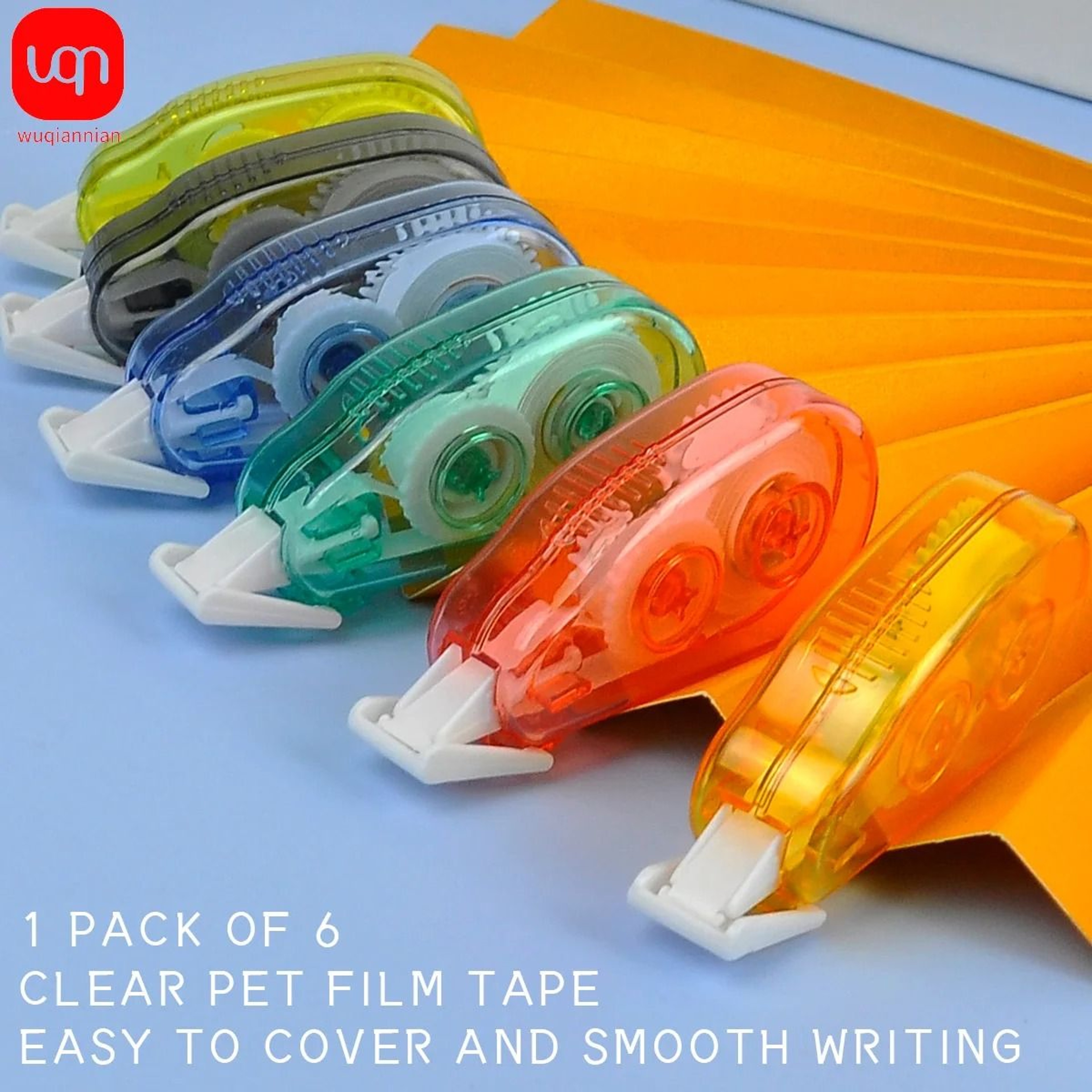 6Piece Mini Instant Correction Tape Set  HighPerformance Compact Eraser Tape For School  Office Sta 2
