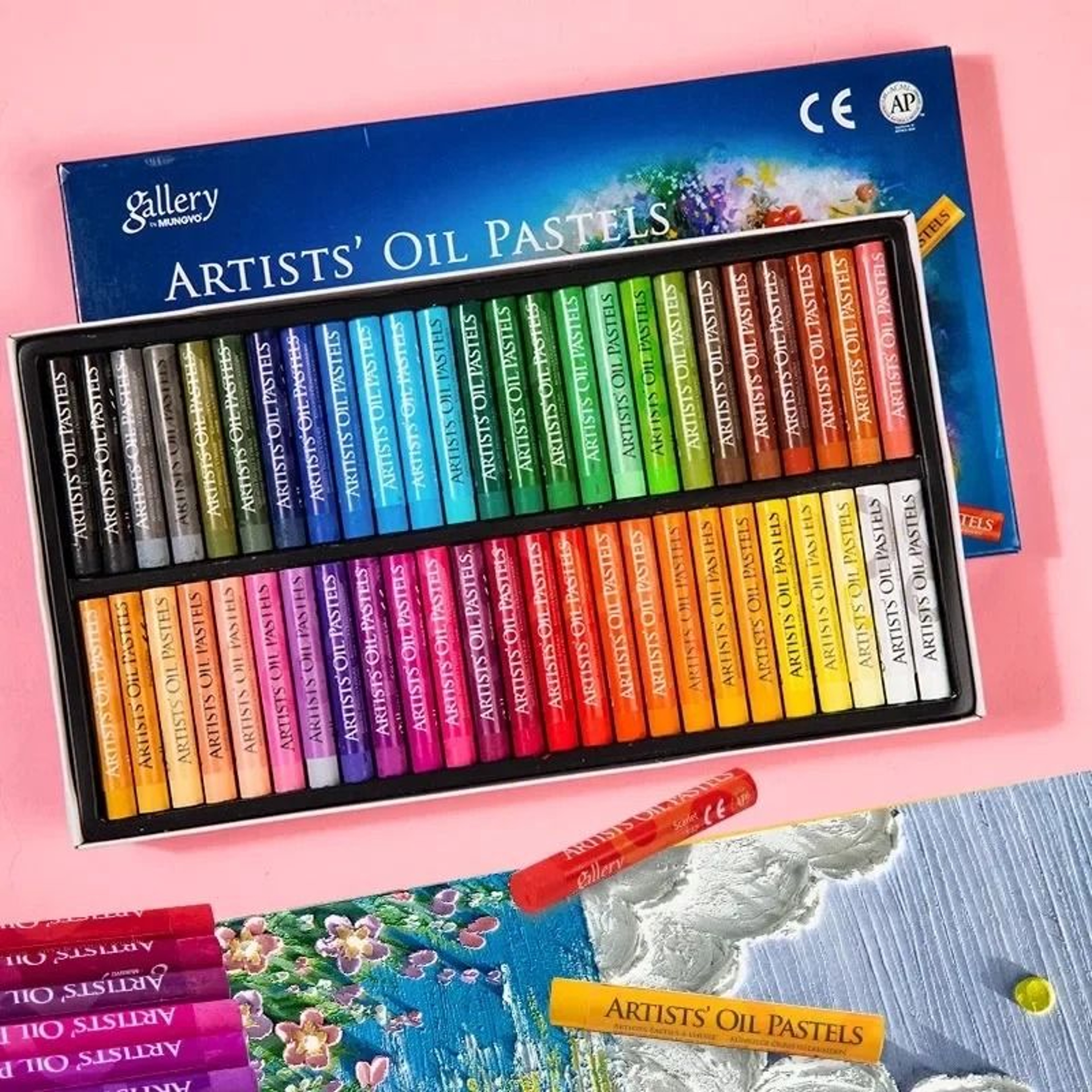 Artist Oil Pastel Set  Vibrant NonToxic Art Crayons For Painting Drawing And Graffiti 1