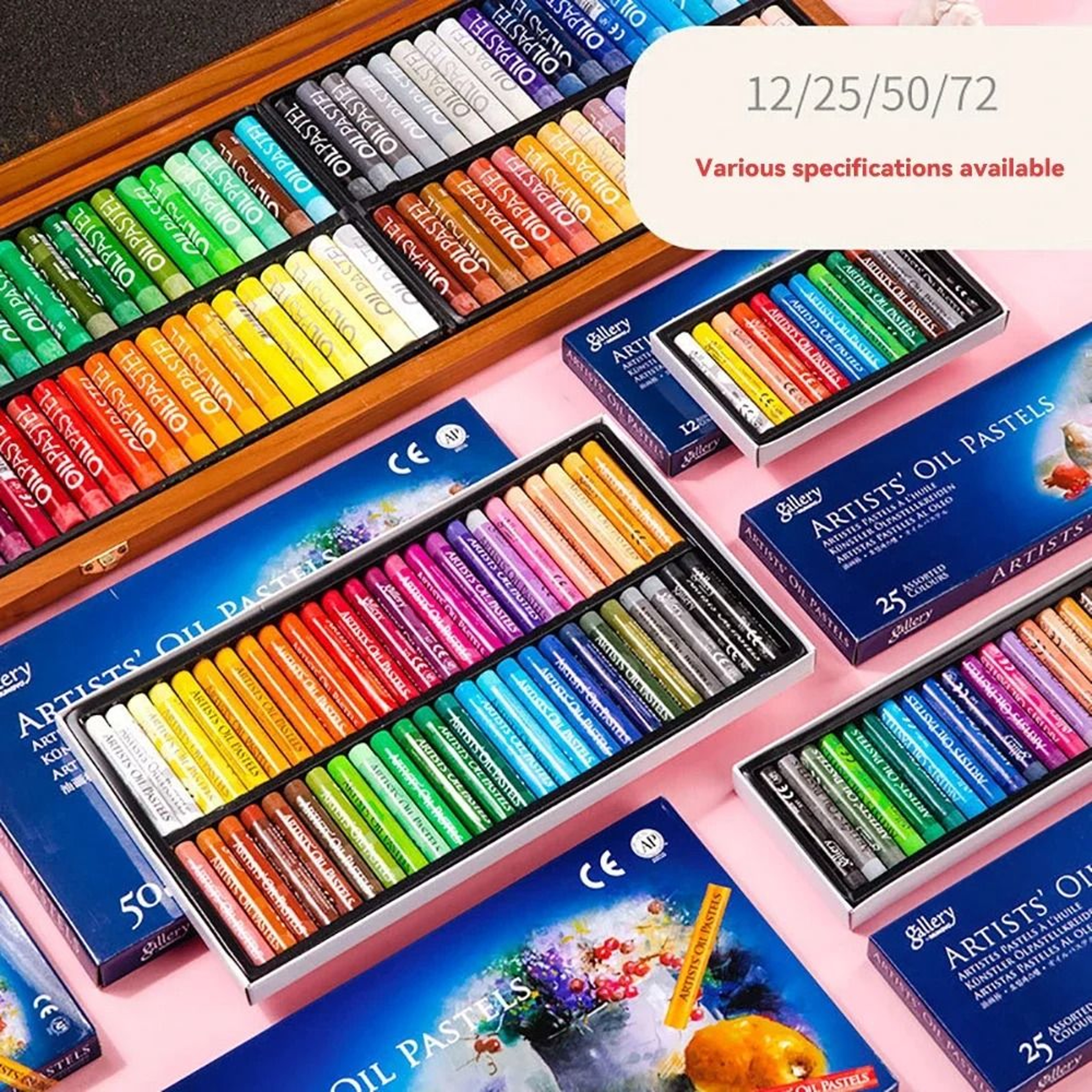 Artist Oil Pastel Set  Vibrant NonToxic Art Crayons For Painting Drawing And Graffiti 3