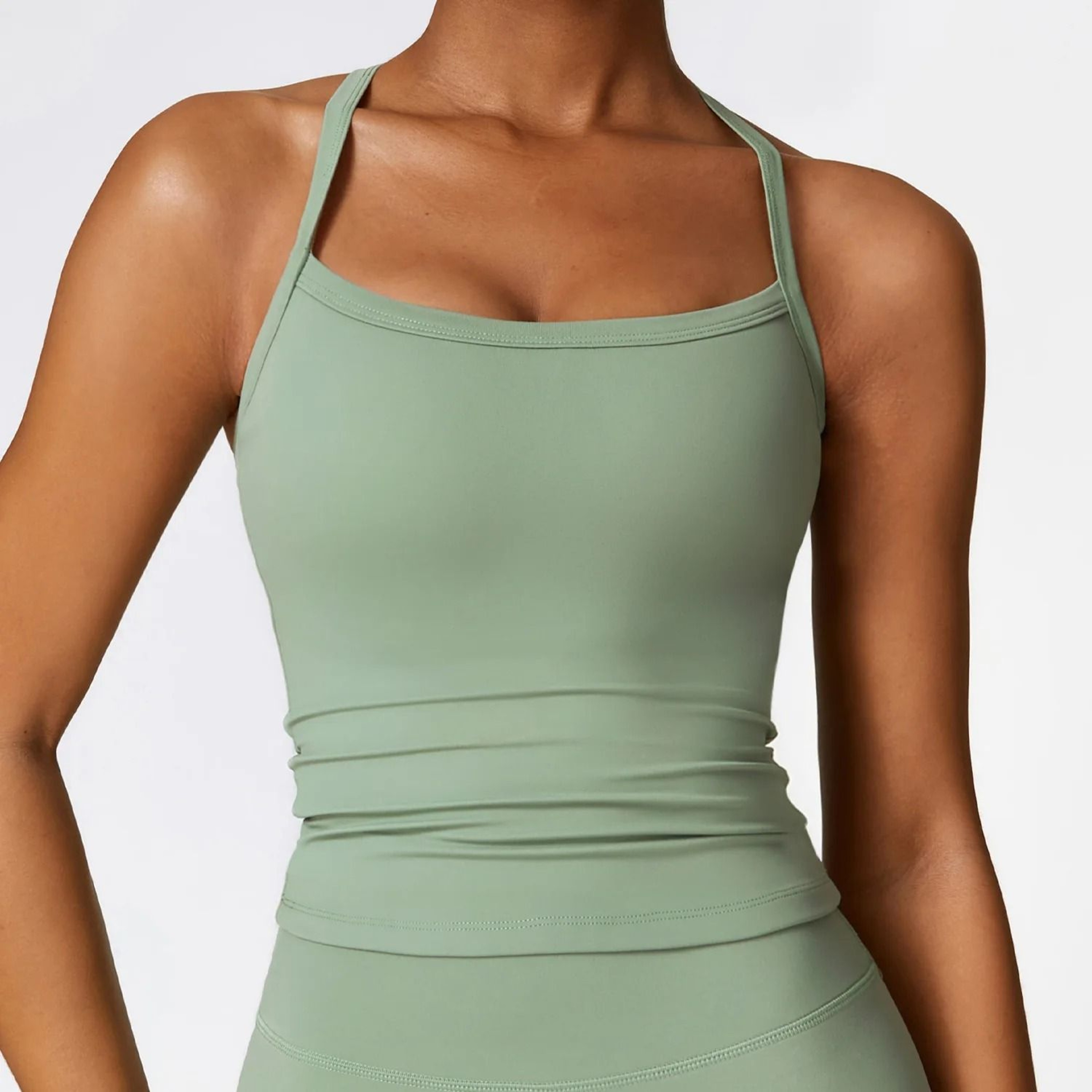 Cross Back Yoga Sports Bra 6