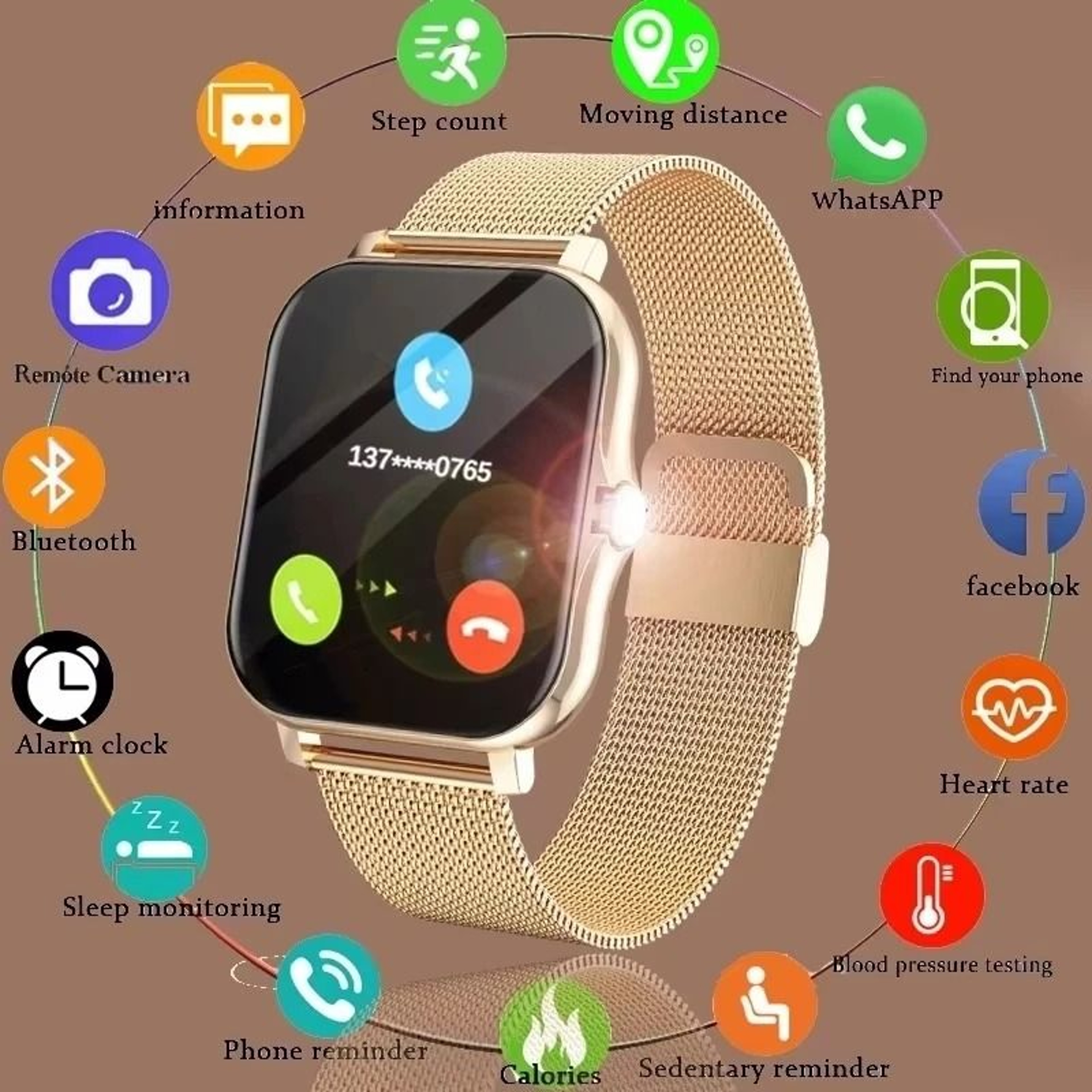 MultiFunctional Bluetooth Smart Watch 0