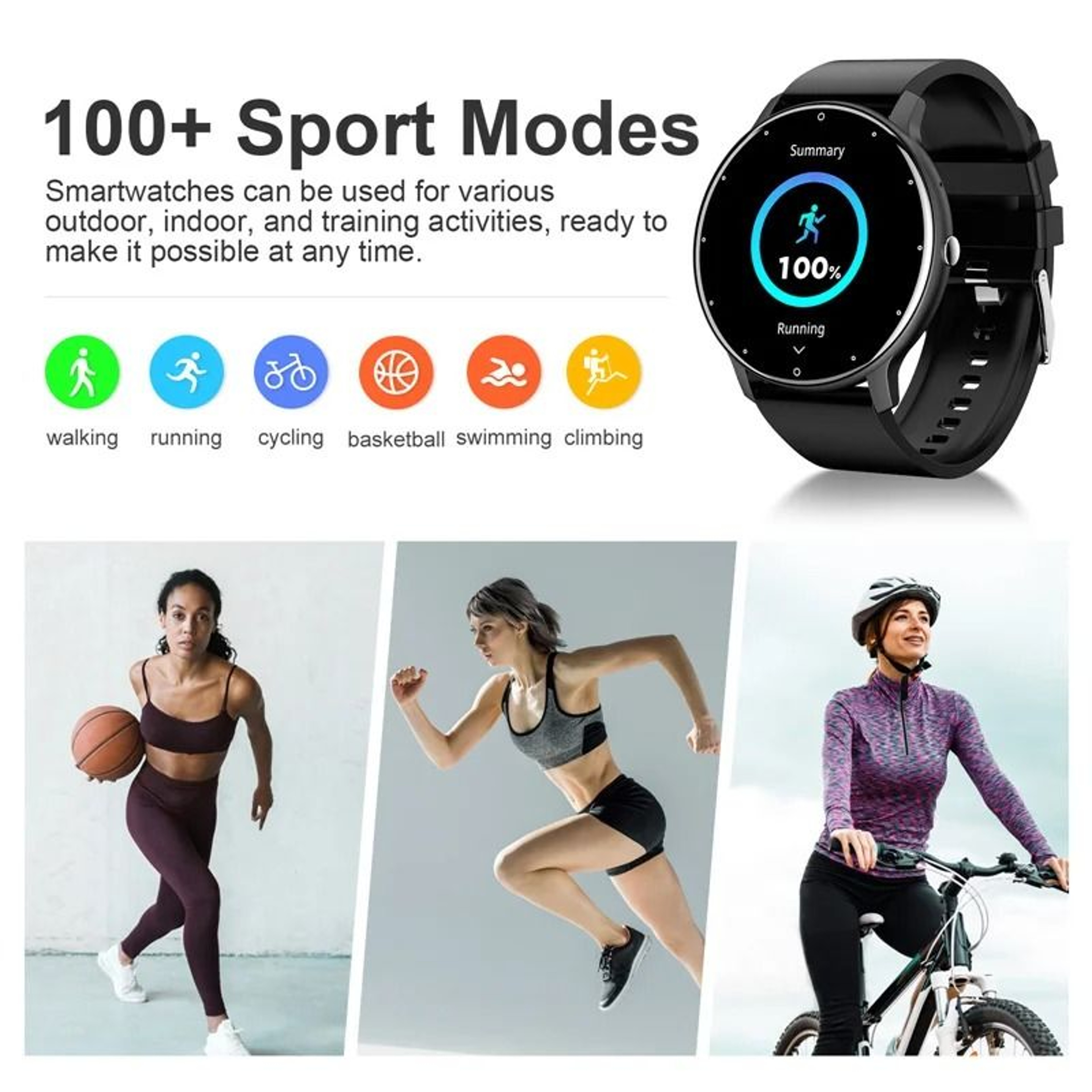 Fashion Full Touch Smartwatch 1