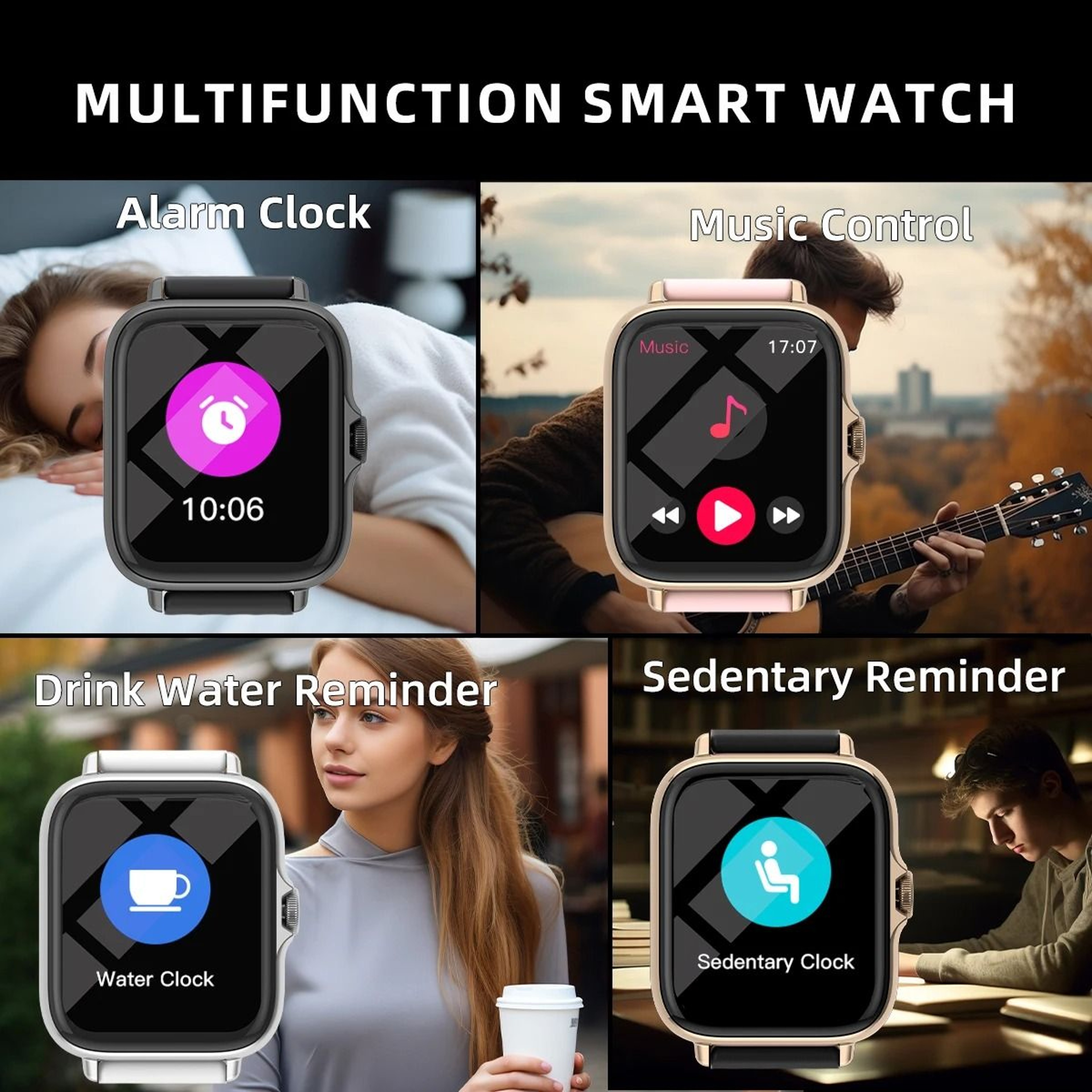 183 MultiFunctional HD Smartwatch 4