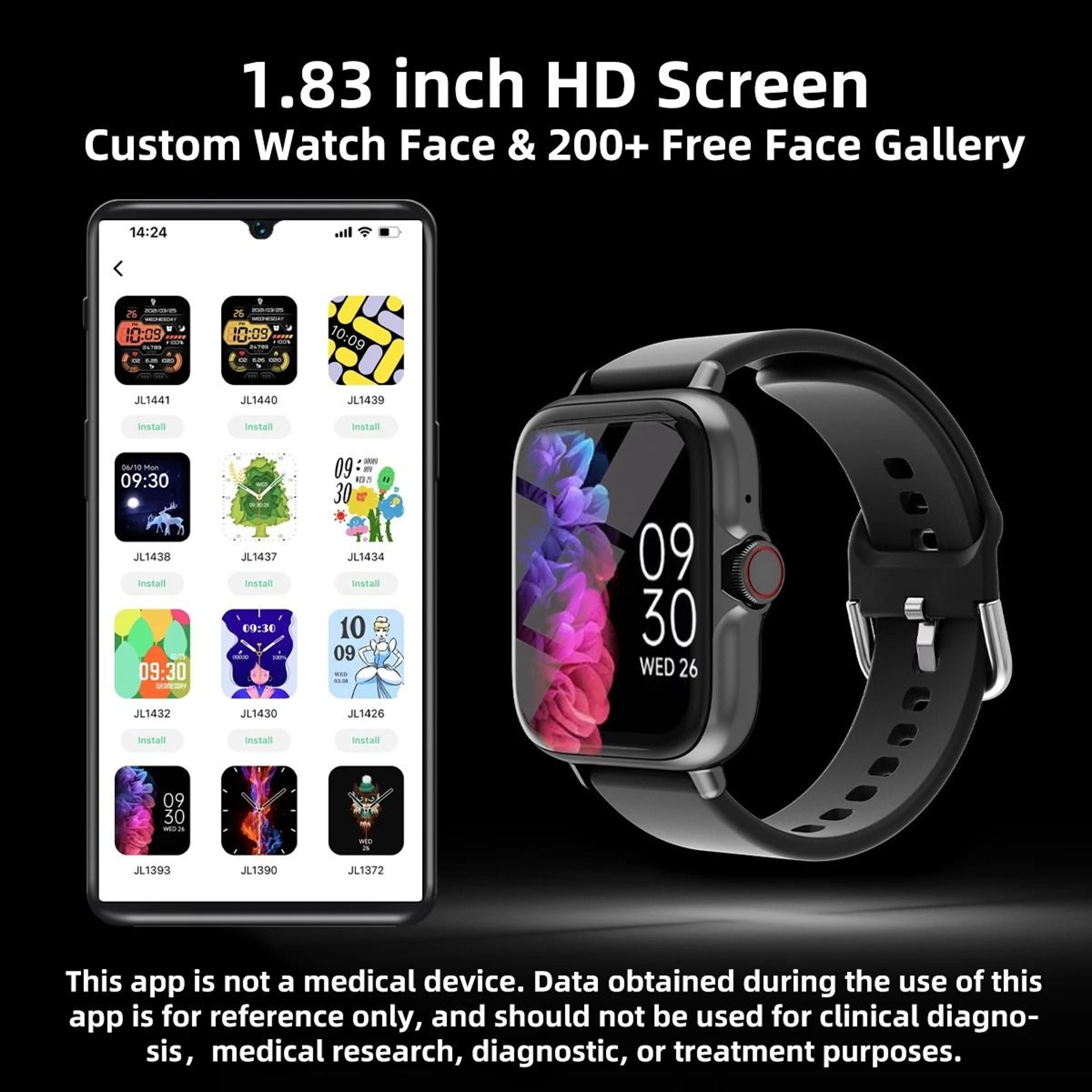 183 MultiFunctional HD Smartwatch 5