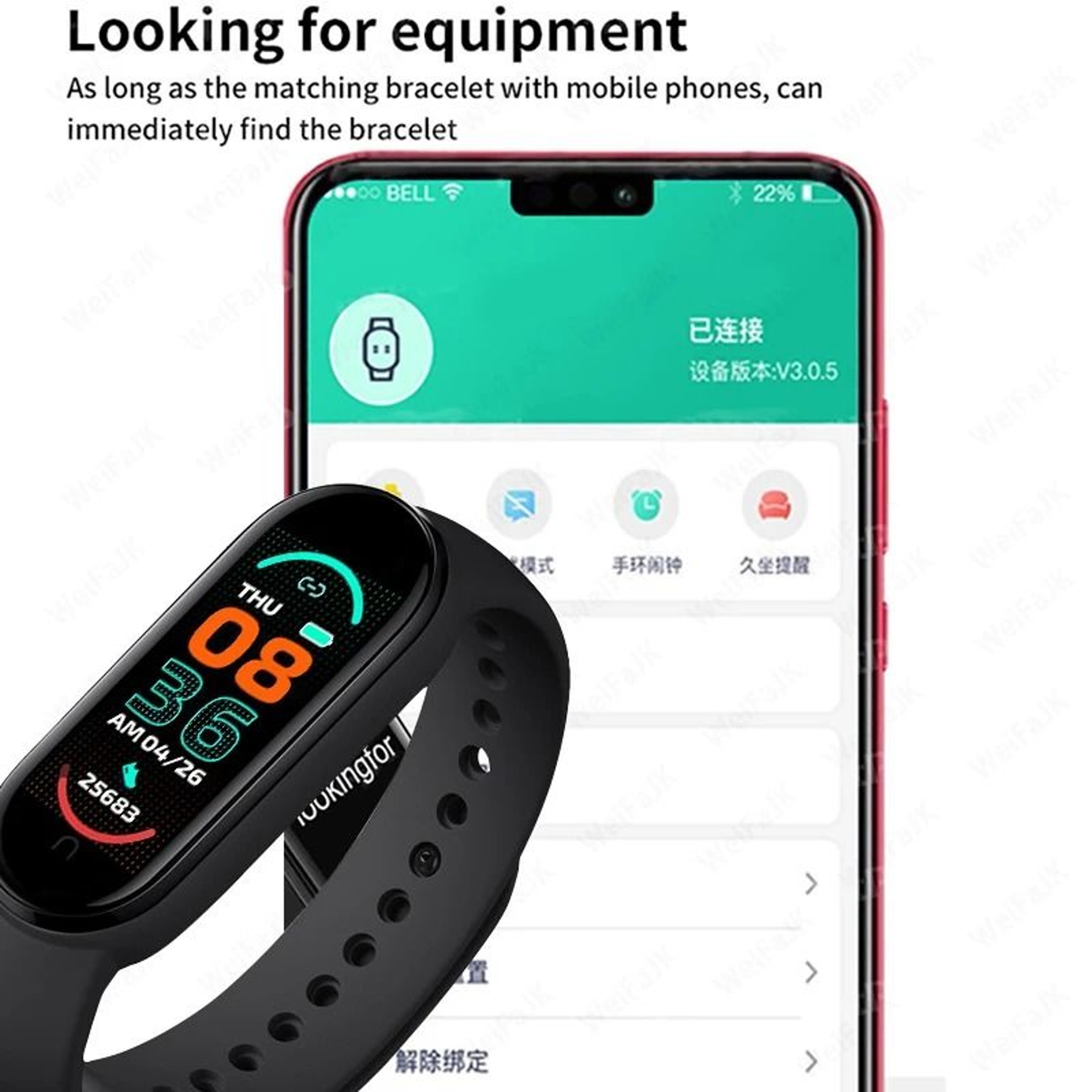 MultiFunction Smart Fitness Bracelet 1