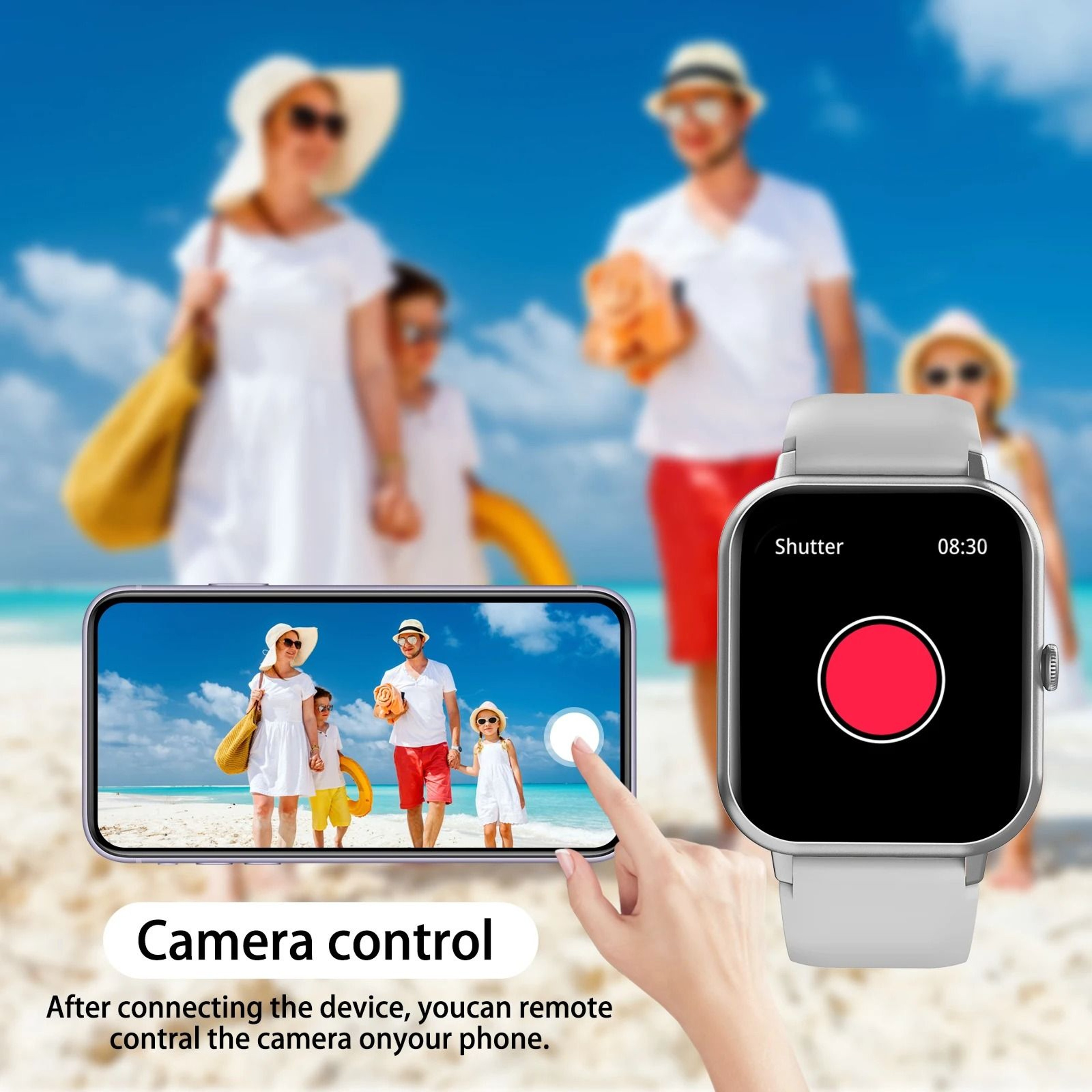 HighDefinition Wireless Calling Smartwatch 5