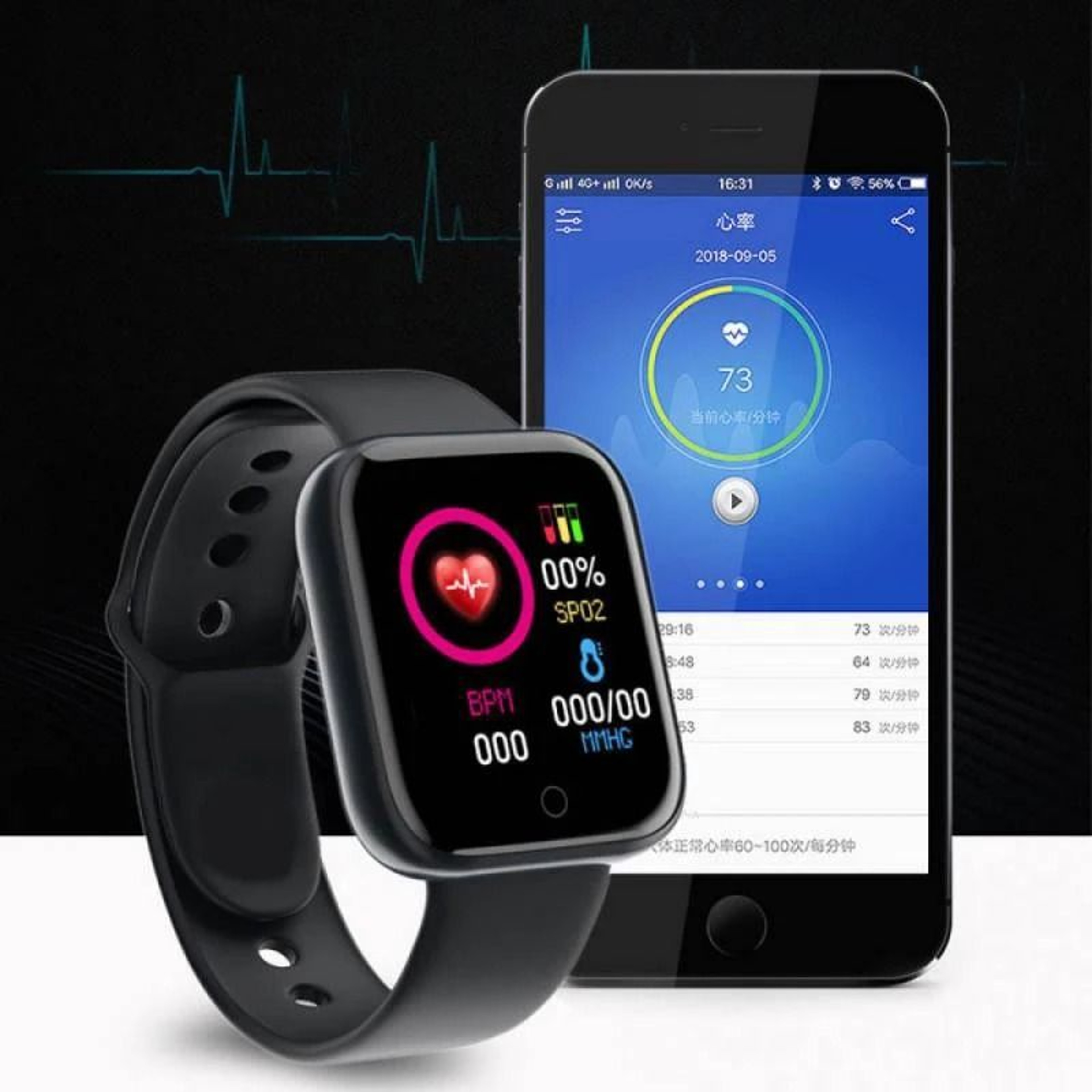 Multifunctional Fitness Sports Smartwatch 4