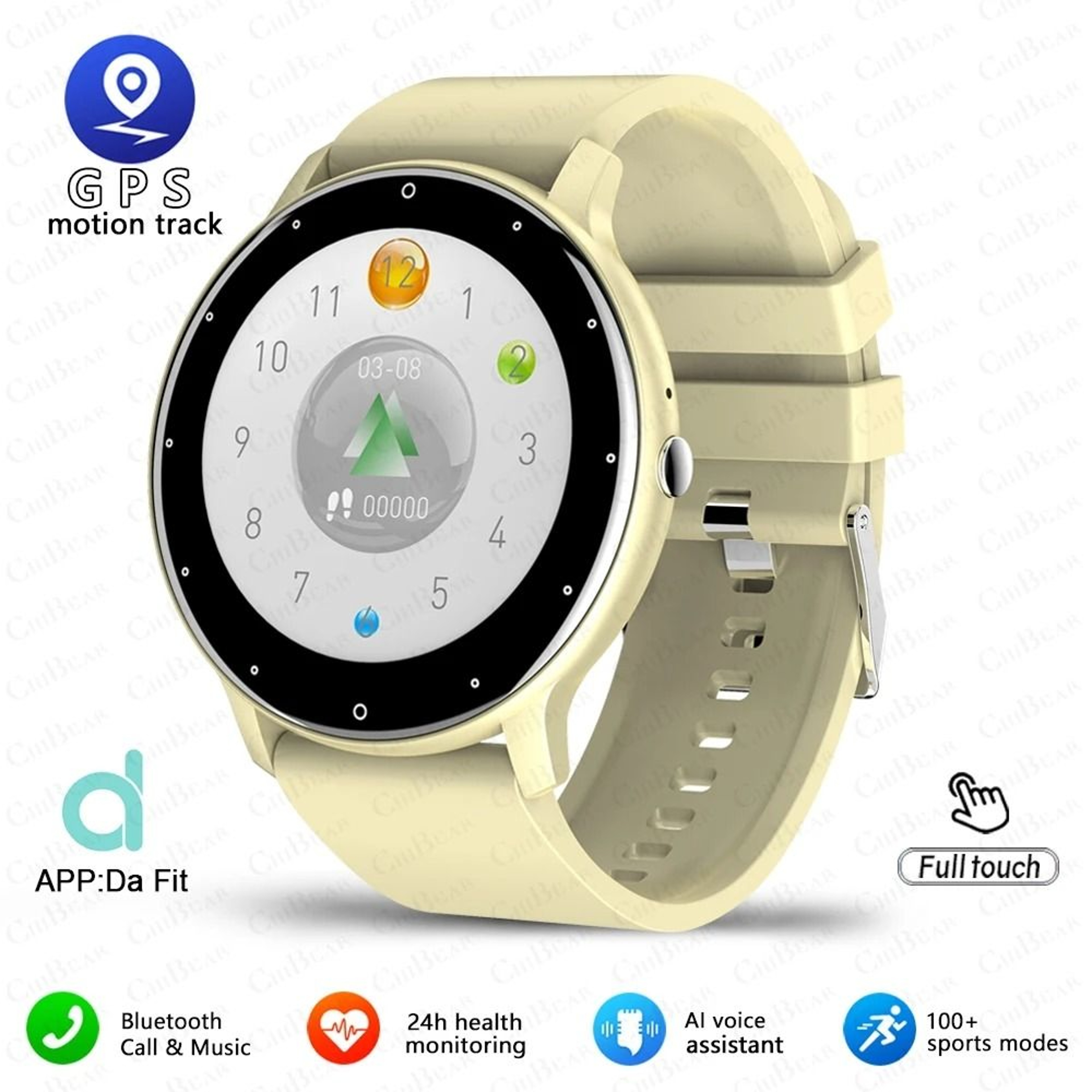 UltraLightweight HD Sports Smartwatch 10