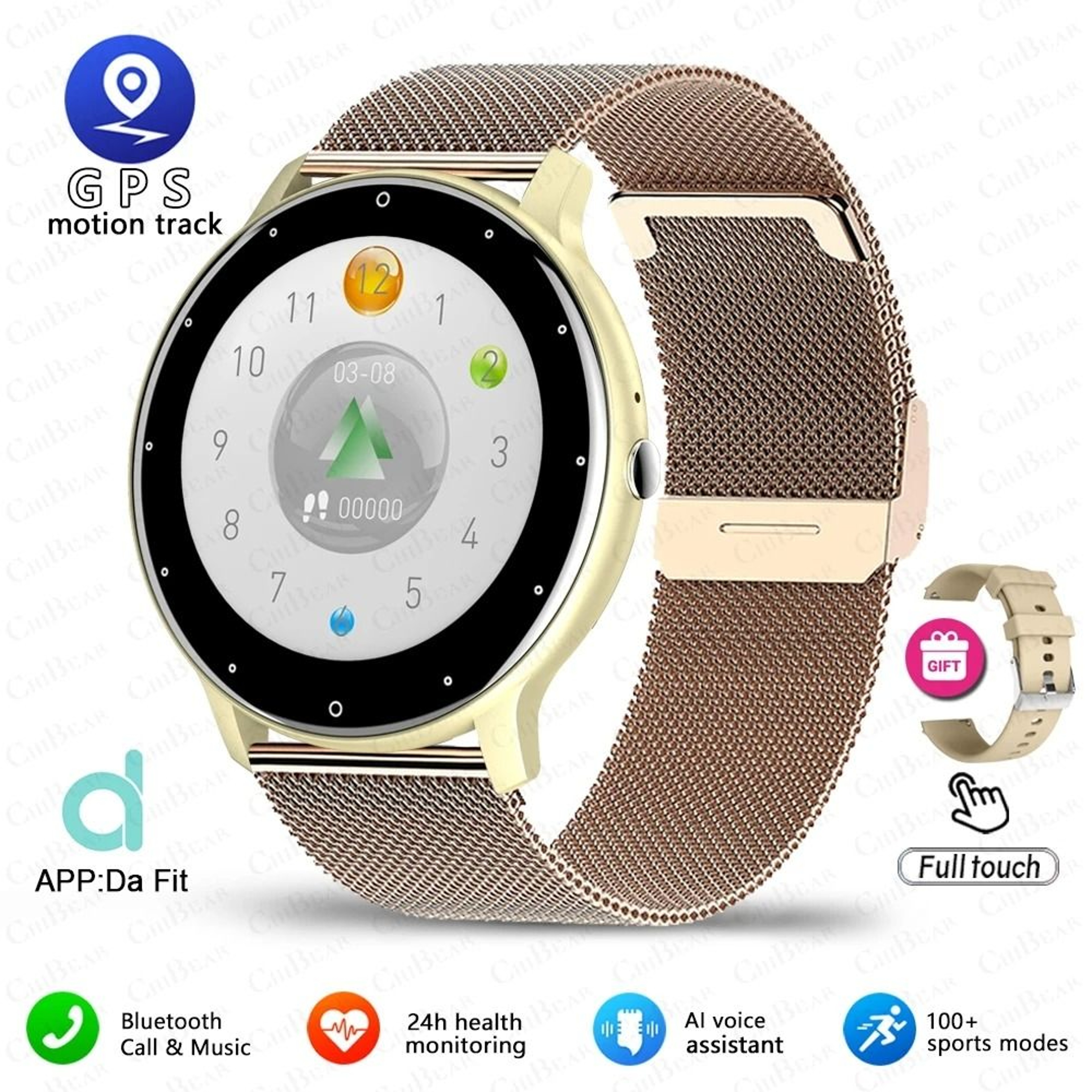 UltraLightweight HD Sports Smartwatch 13