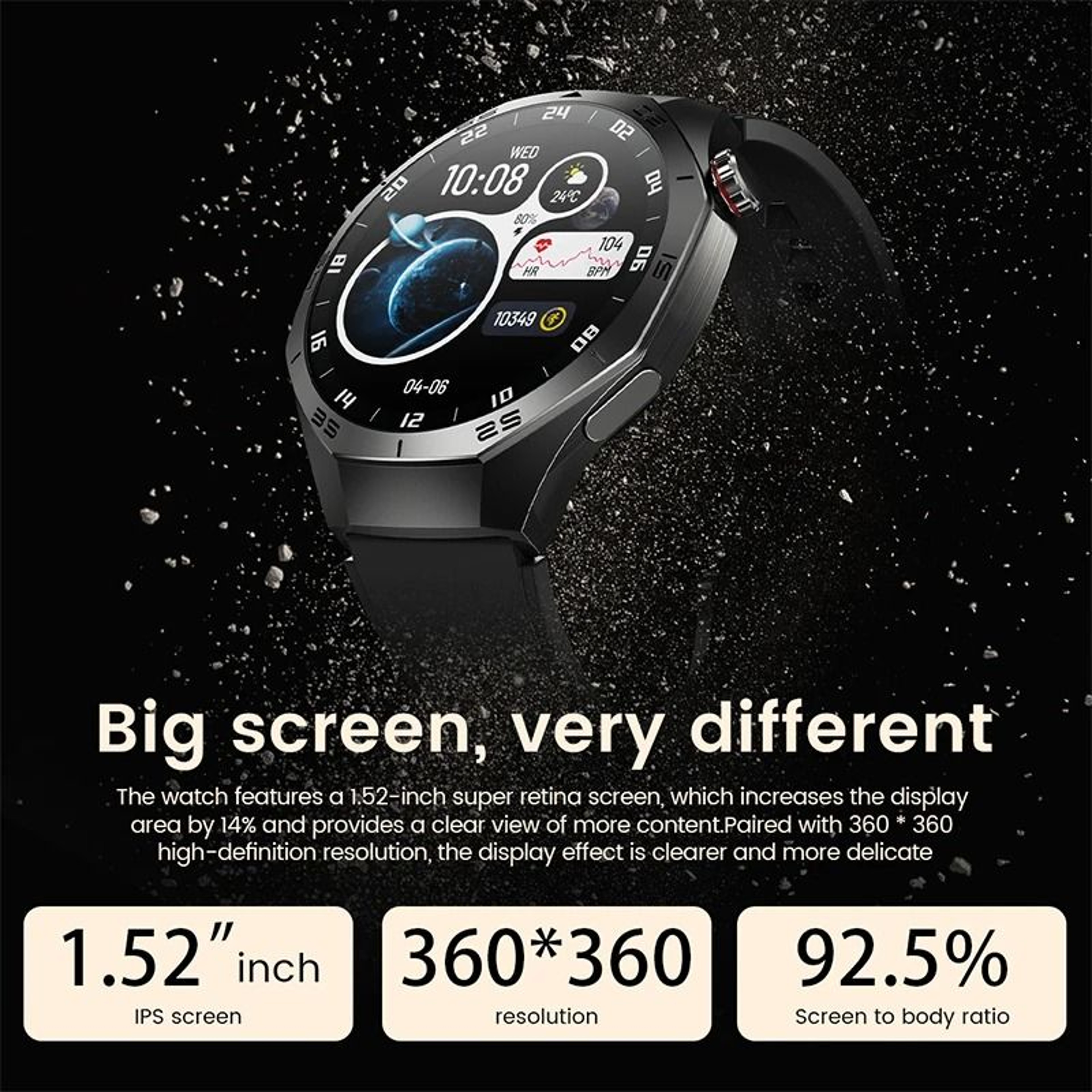 AMOLED GPS Performance Smartwatch 3