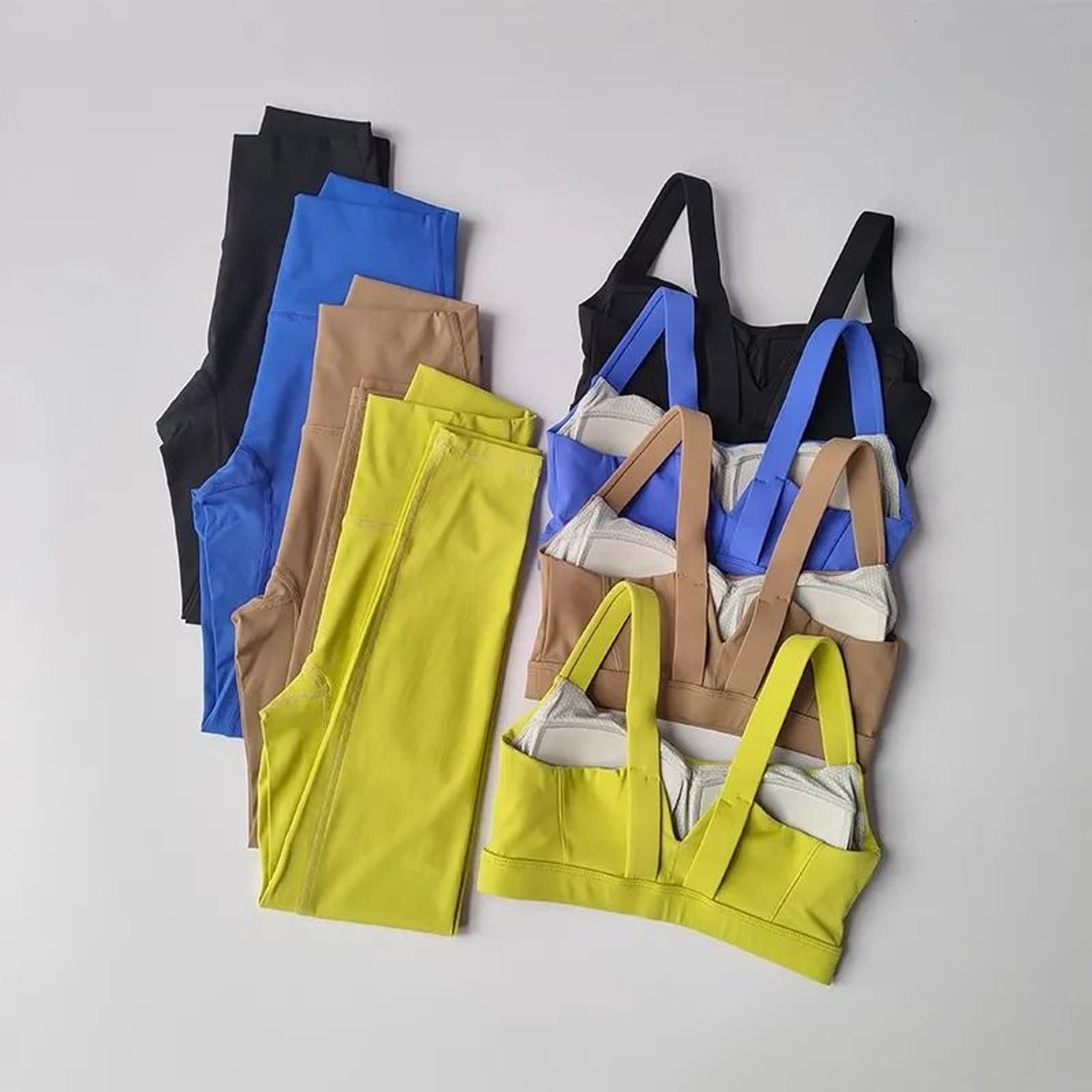 Seamless 2Piece Yoga  Workout Sportswear Set 2