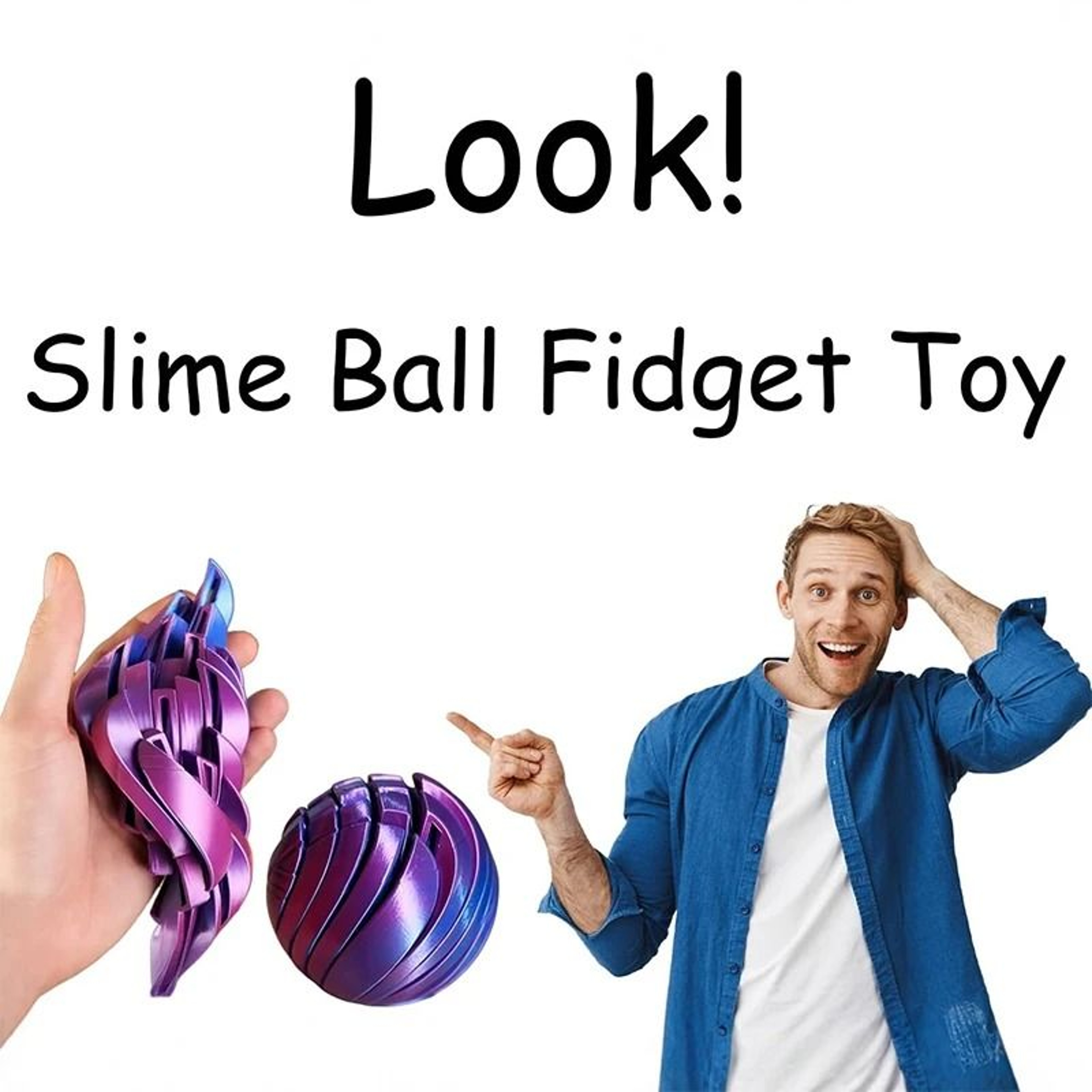Slime Ball Twistsphere Fidget Toy 3
