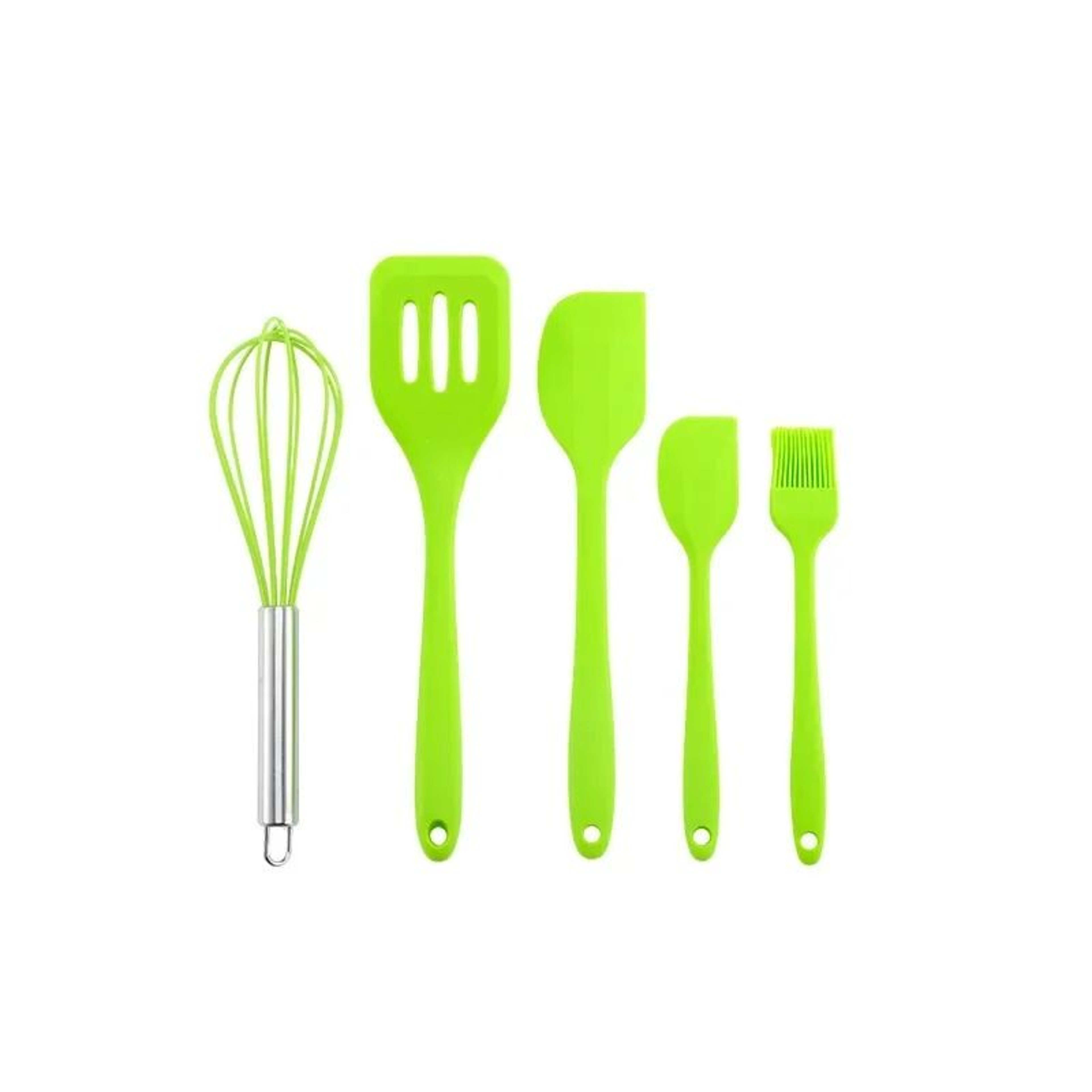 5Piece Kitchen Silicone Baking Tool Set  AllPurpose Cooking  Pastry Kit 5