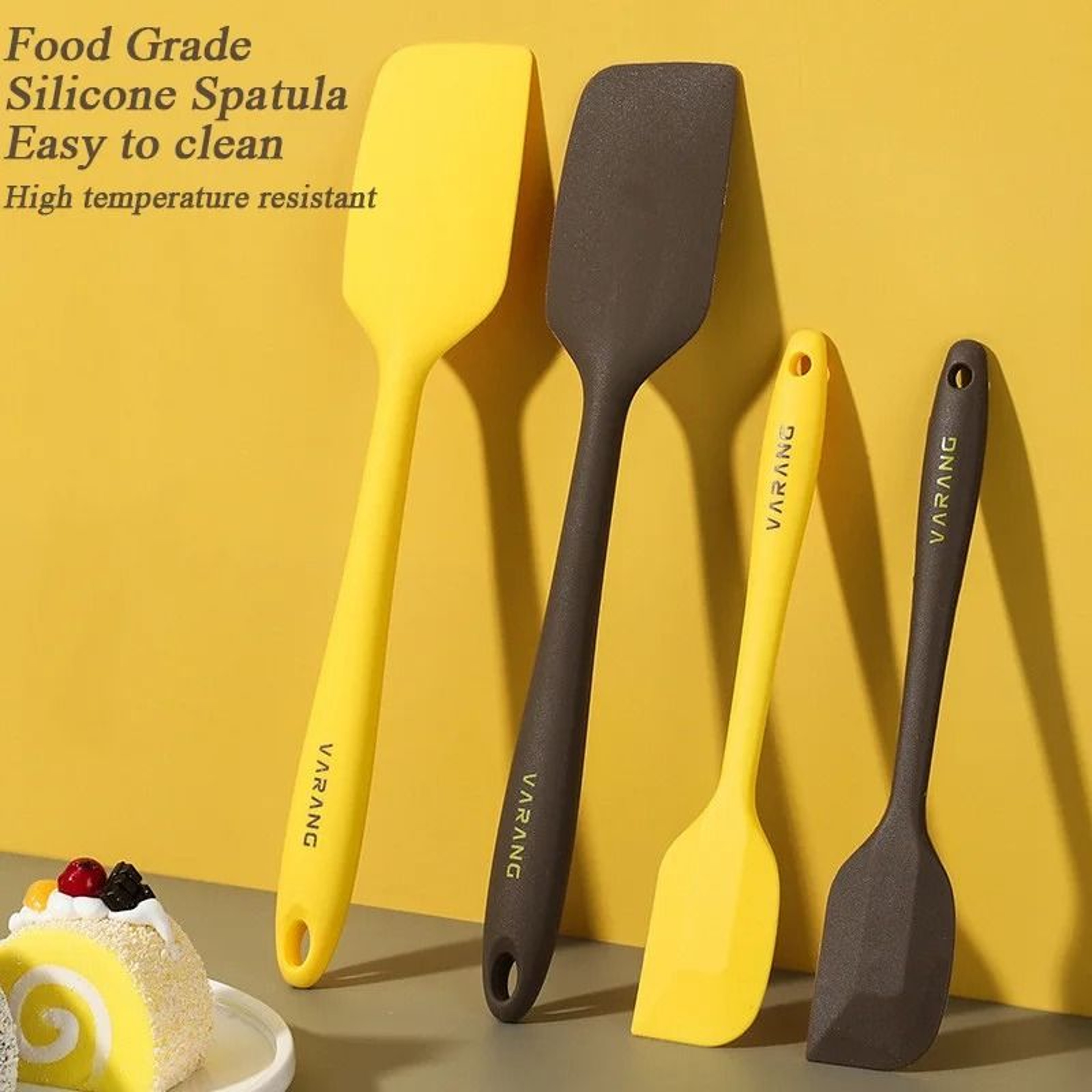 Seamless HeatResistant Silicone Spatula Set 0