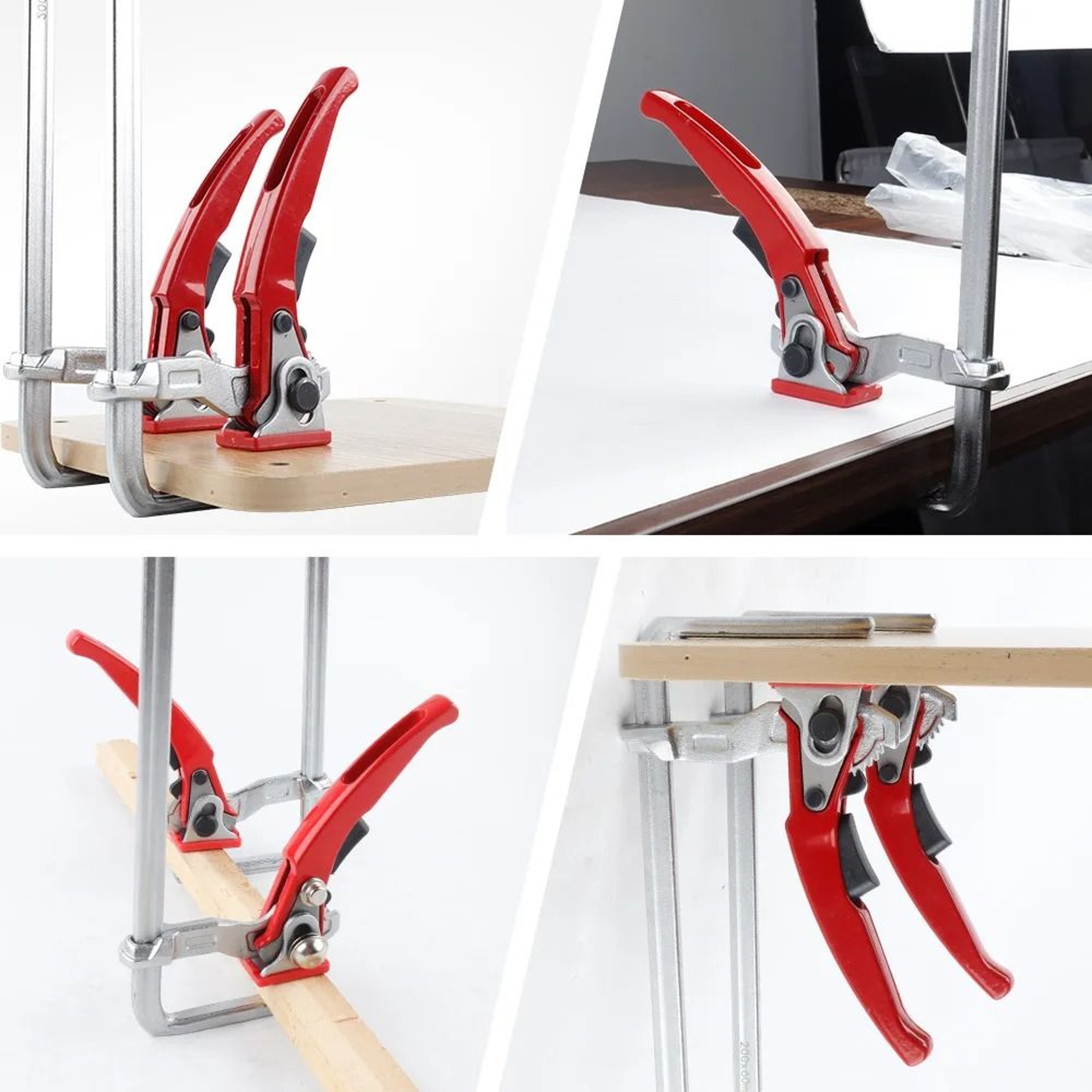 QuickRelease Guide Rail Ratchet Clamps 4