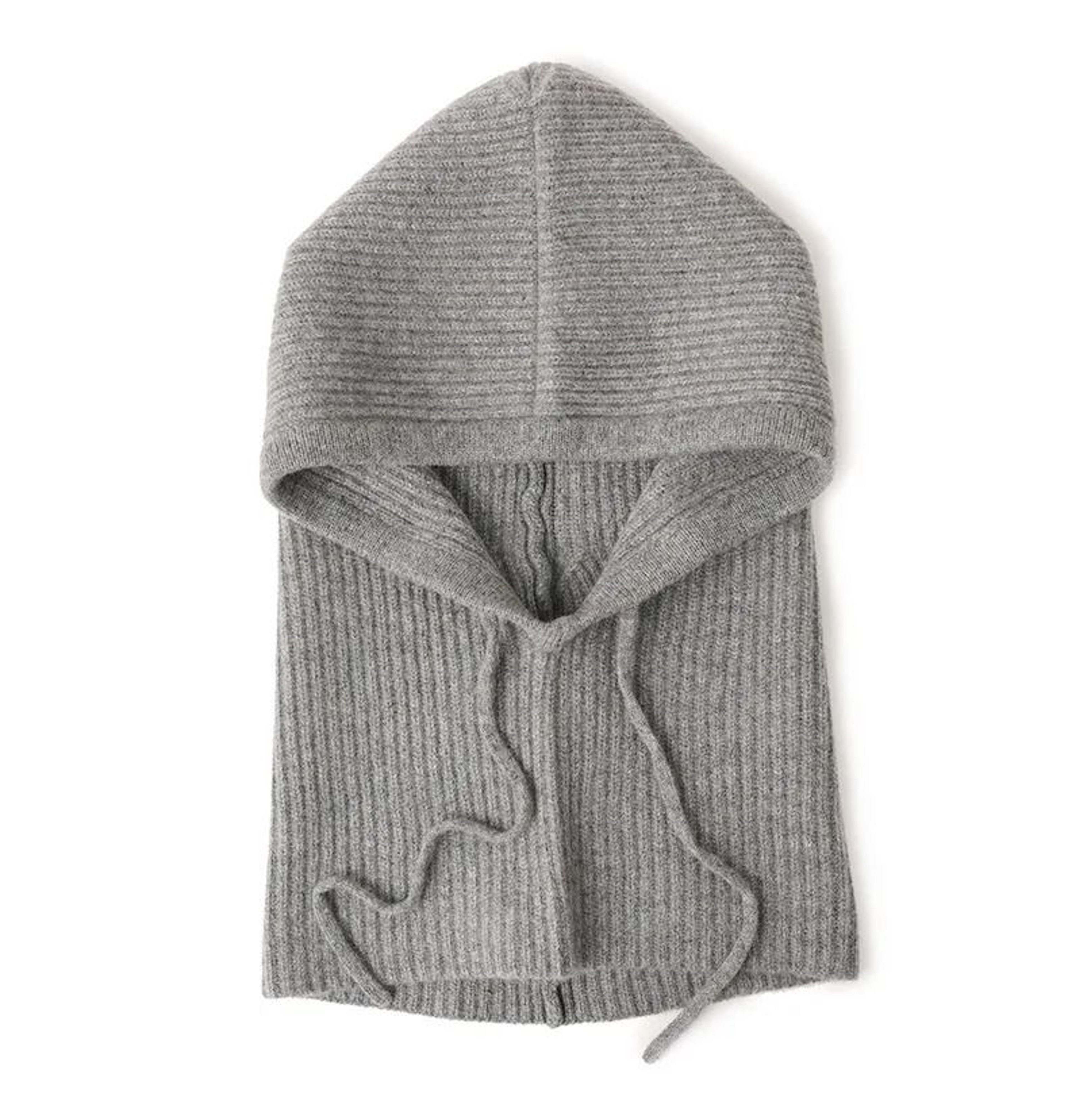 100 Pure Wool Knitted Thermal Balaclava Hood 9