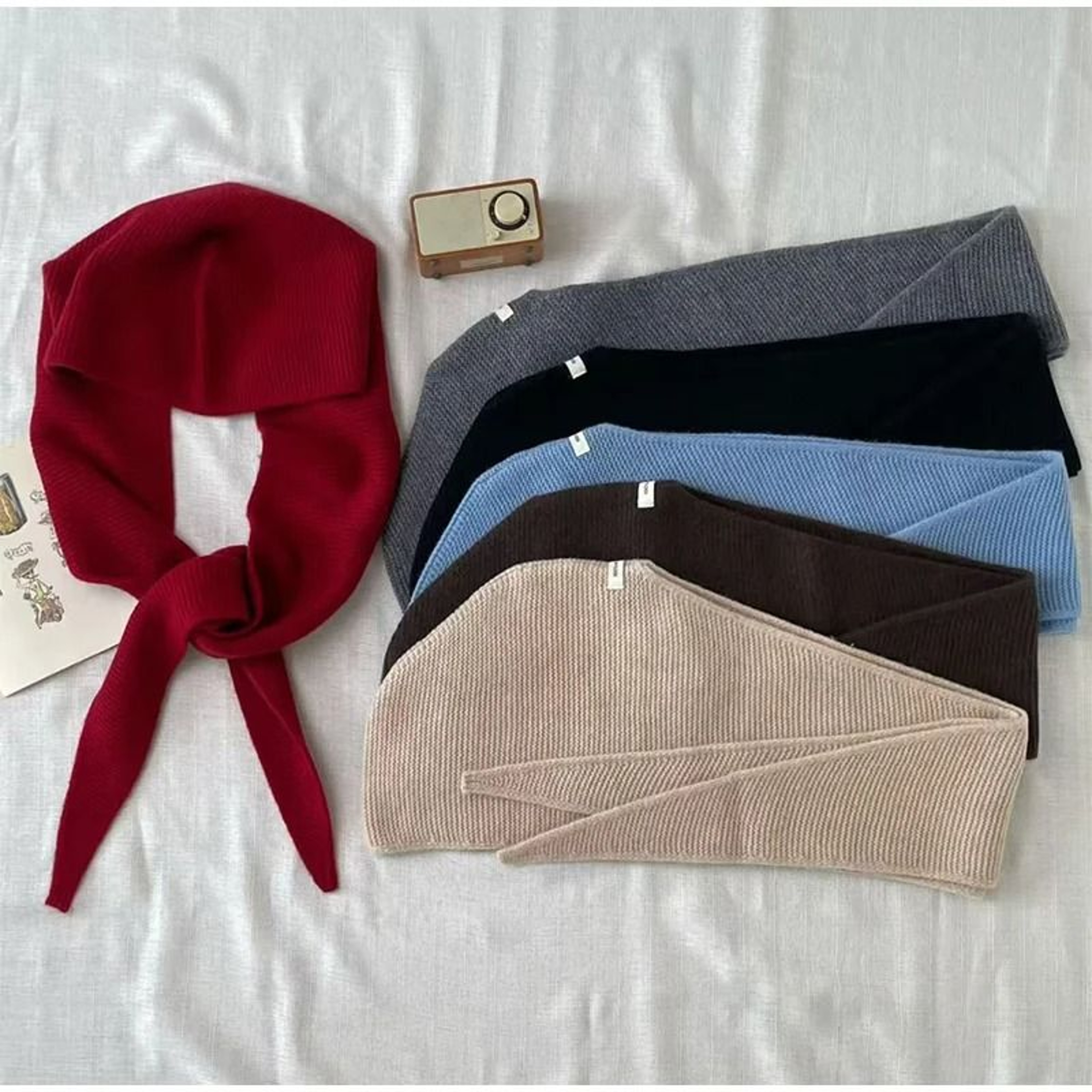 100 Pure Wool Oversize Sophie Scarf And Balaclava Hood 5