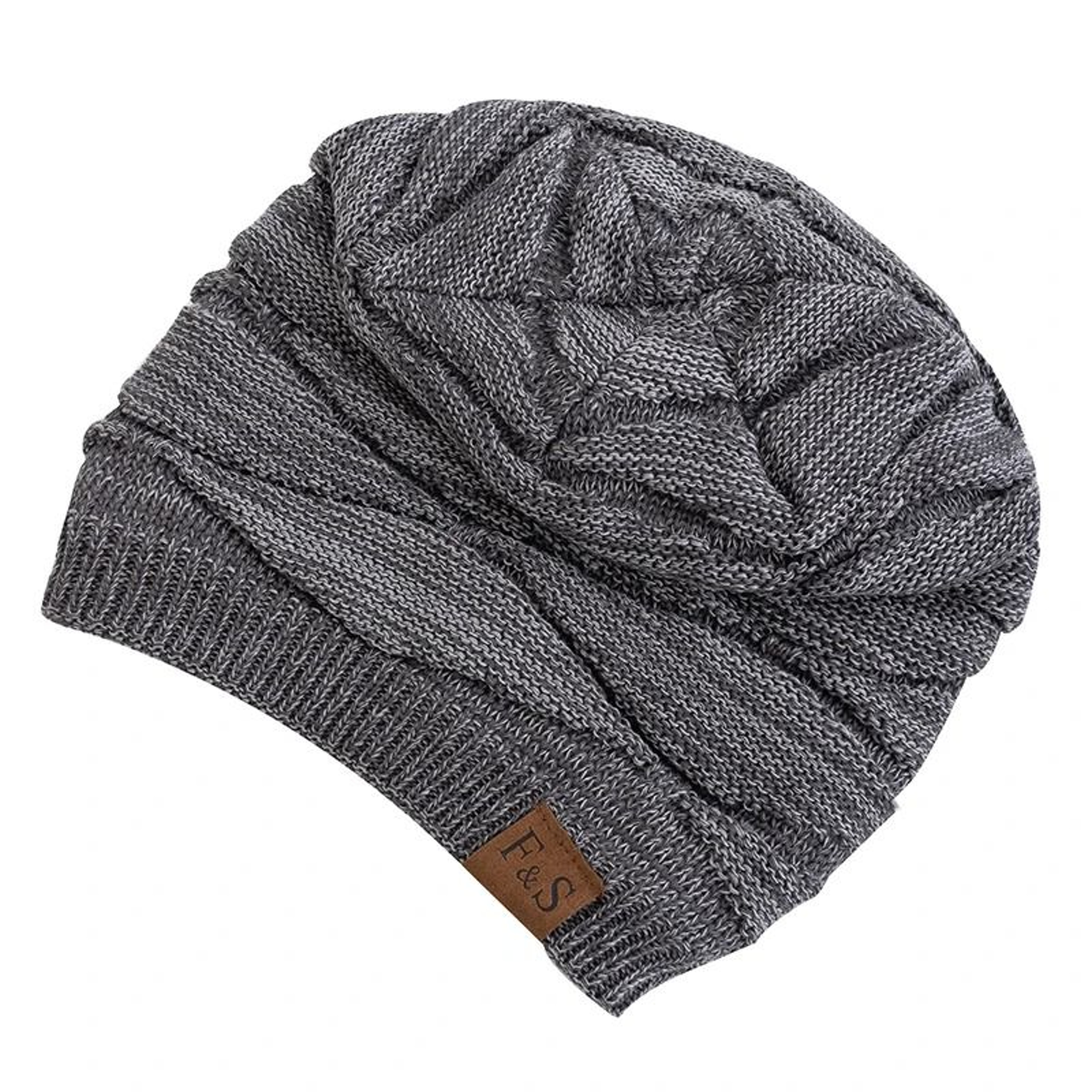Unisex MixedColor Slouchy FleeceLined Winter Beanie 5