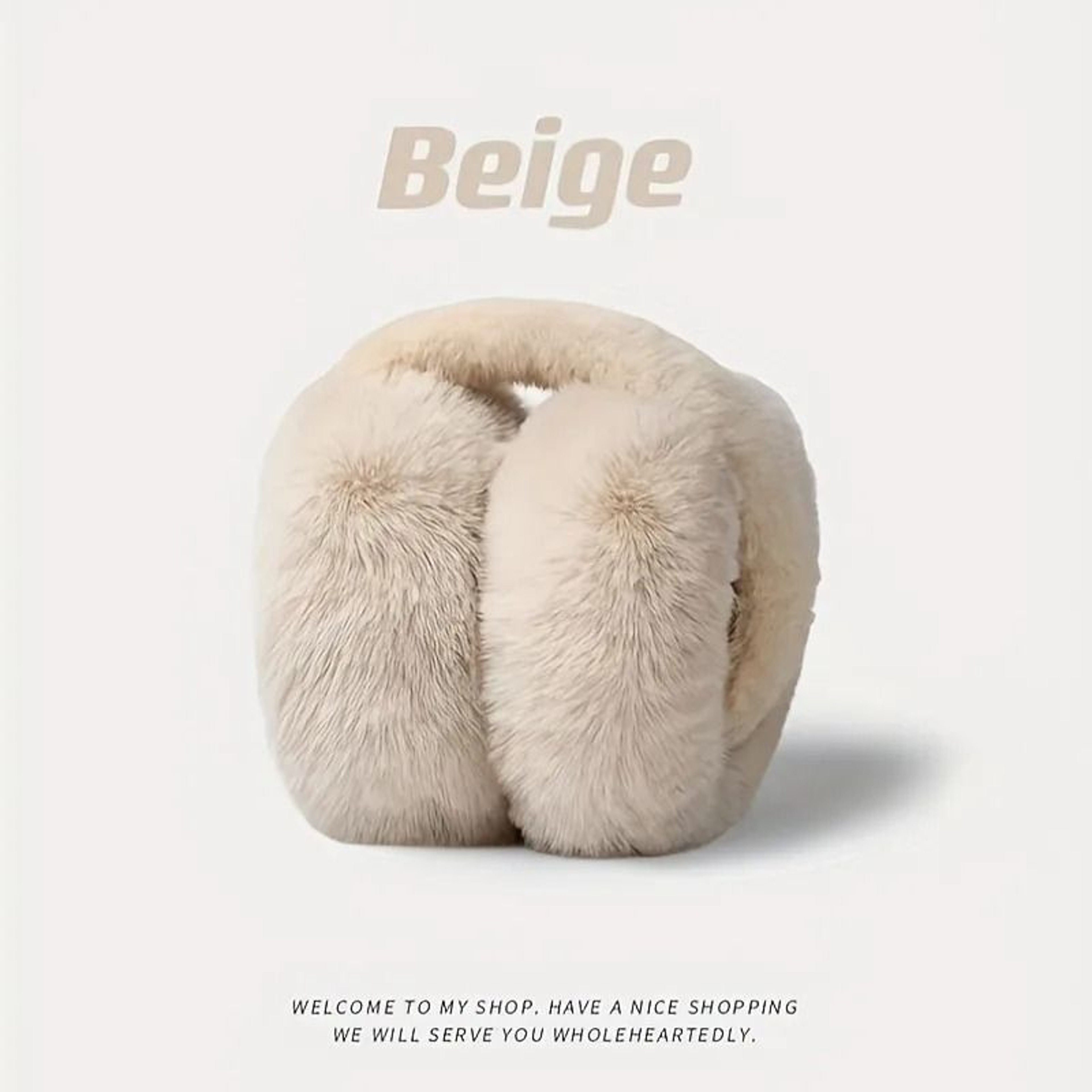 Foldable Plush Thermal Winter Earmuffs 8