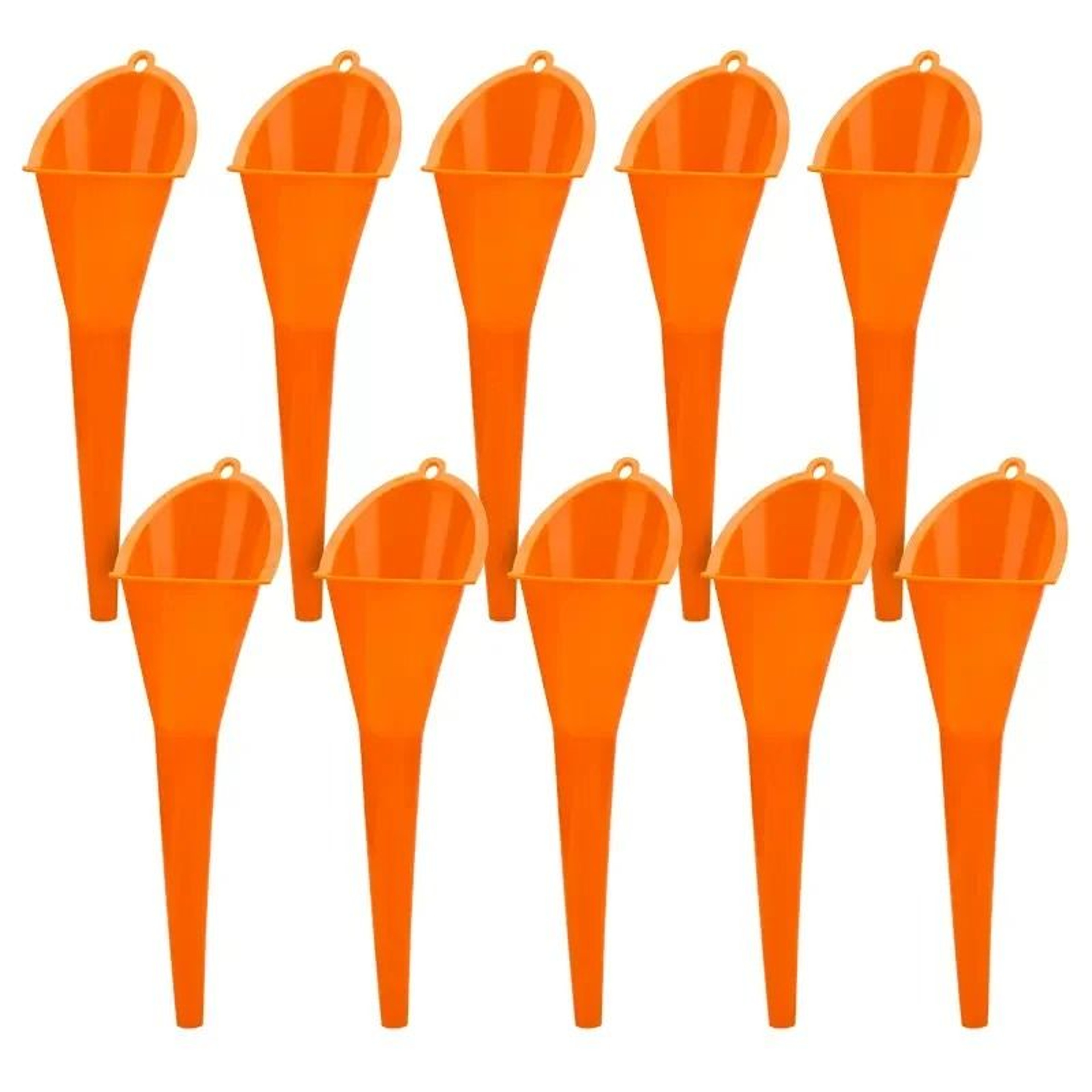 10Piece AntiSplash Long Stem Funnel Set 6