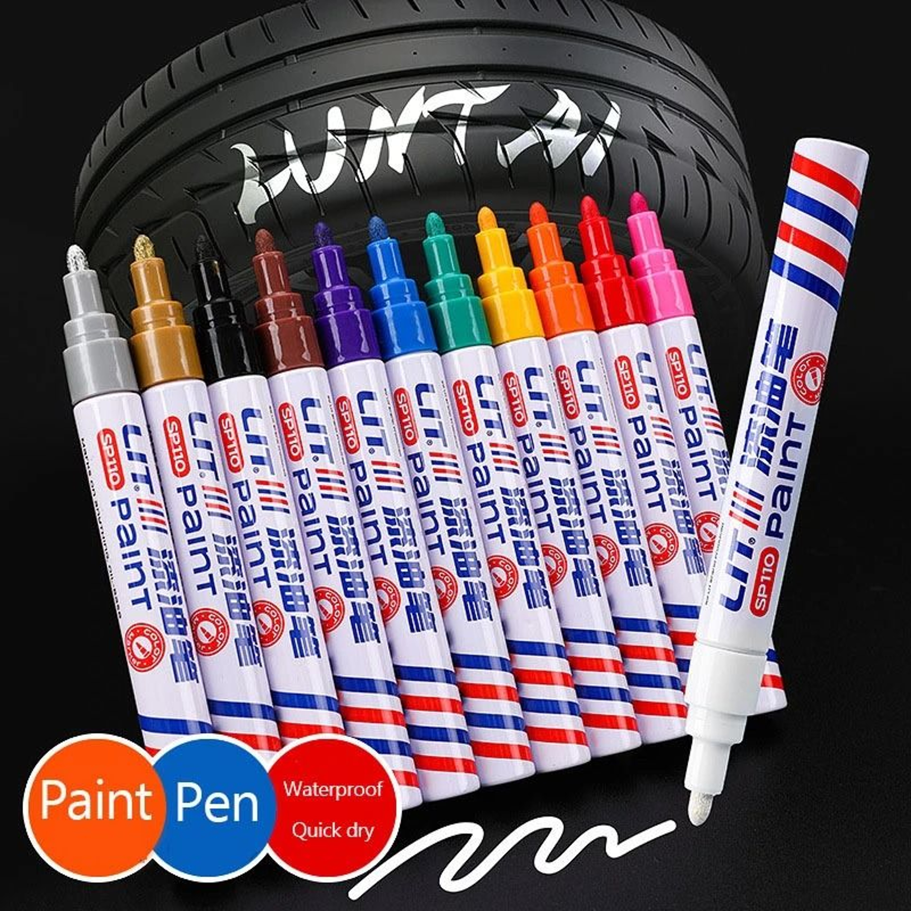 Automotive Paint Scratch  TouchUp Repair Pen 2