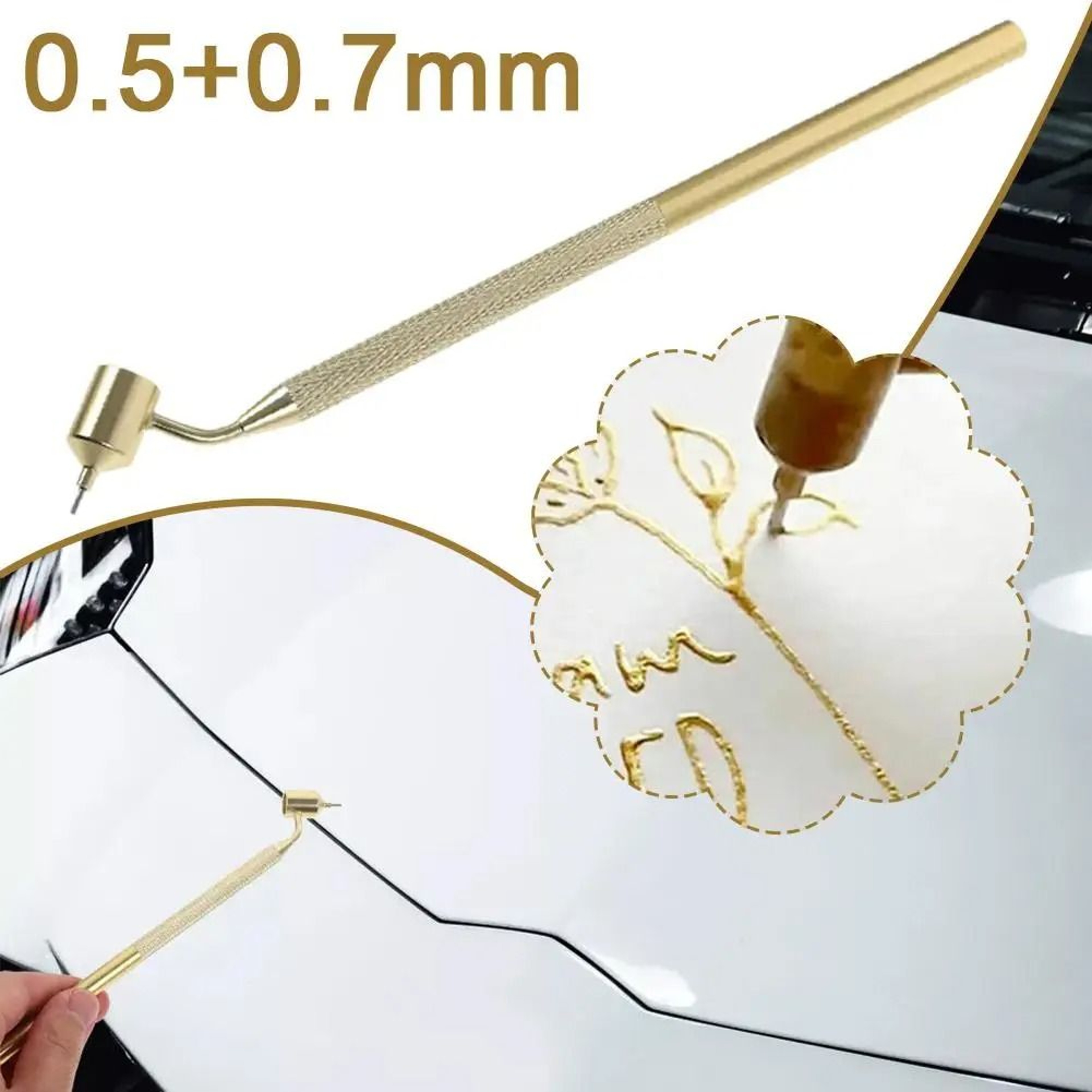 05mm Precision FineLine Liquid Writer  Paint Scratch Repair Pen 2