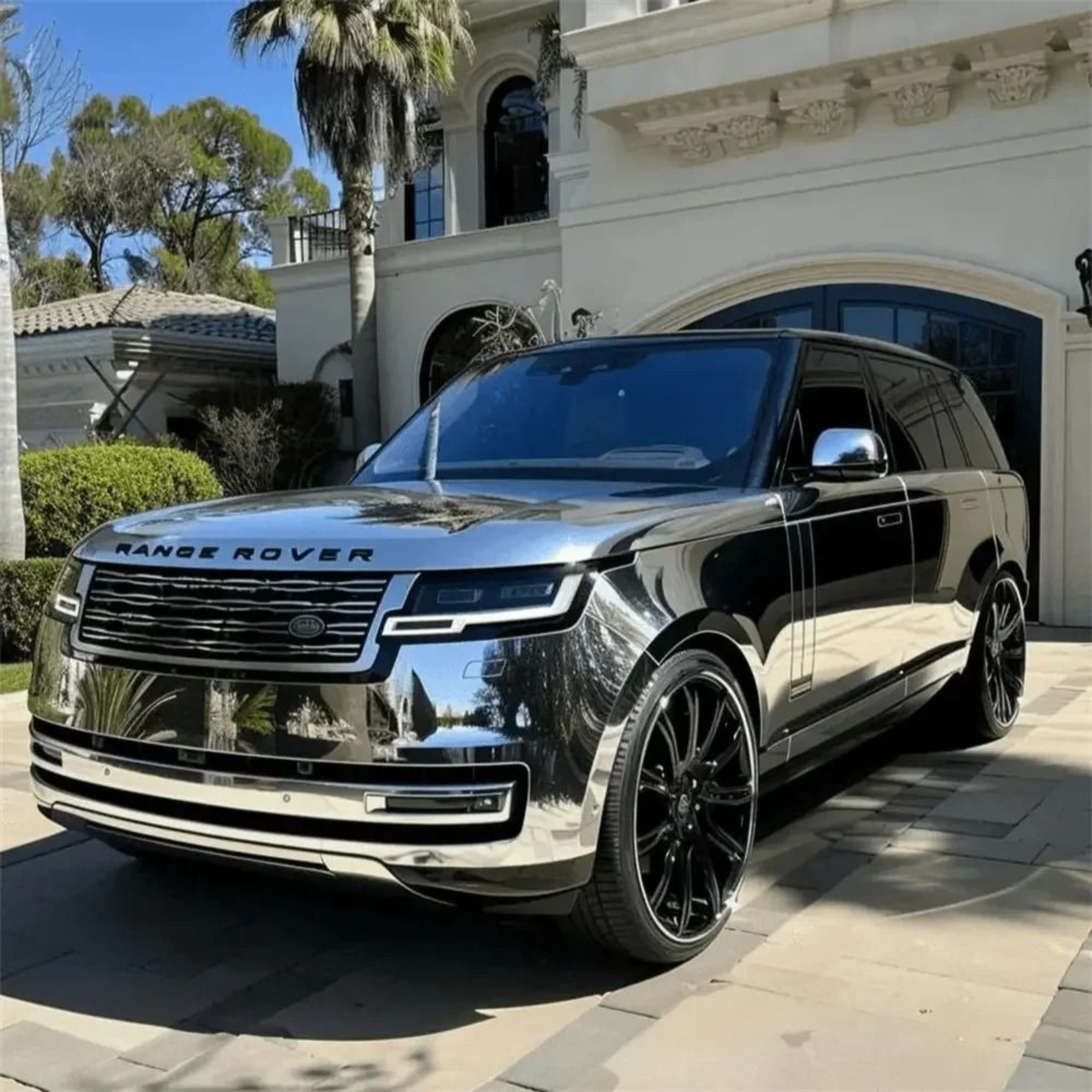 HighGloss Mirror Chrome Silver Vinyl Wrap  Accent Film 1