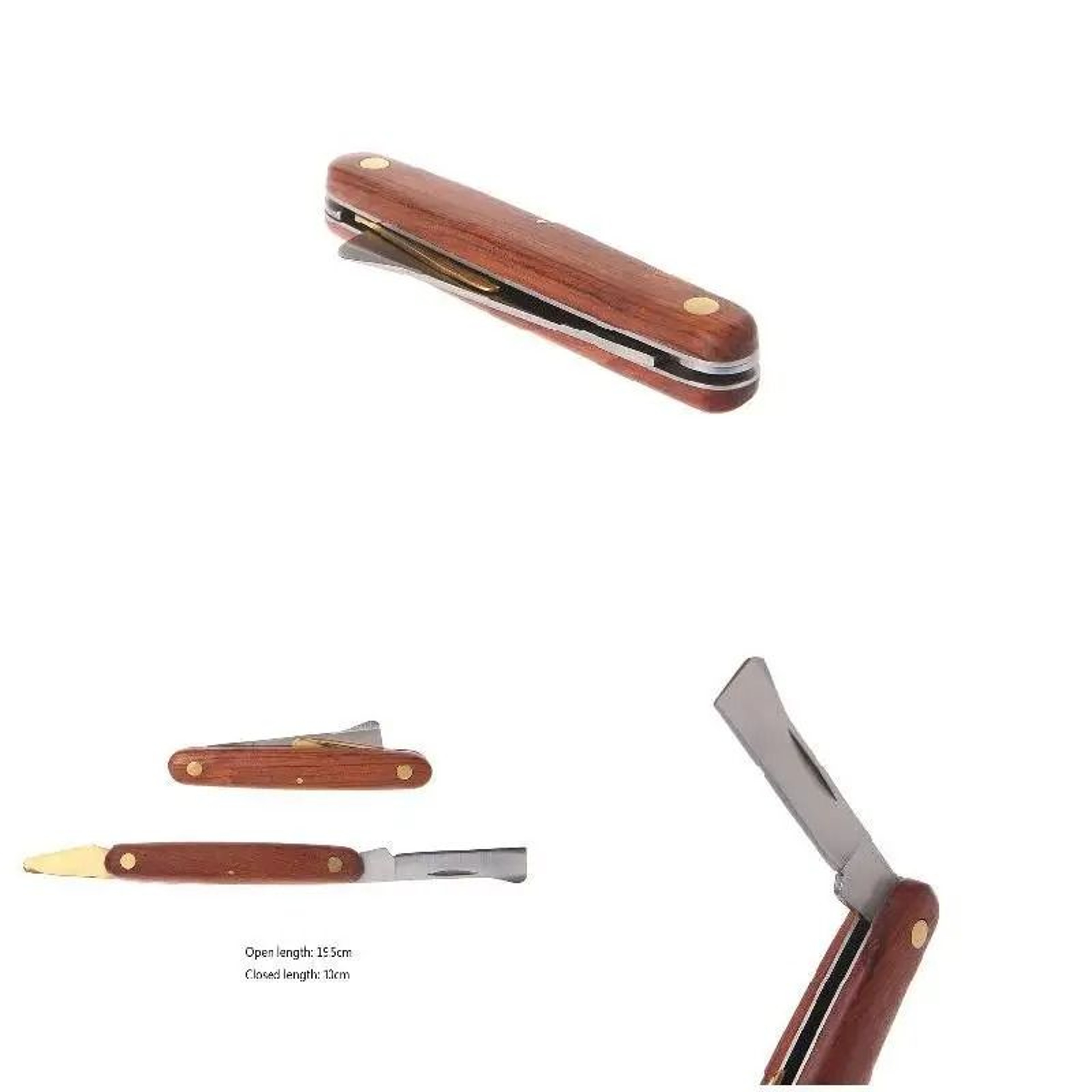 Foldable Grafting  Pruning Knife  Stainless Steel Precision Garden Tool 6