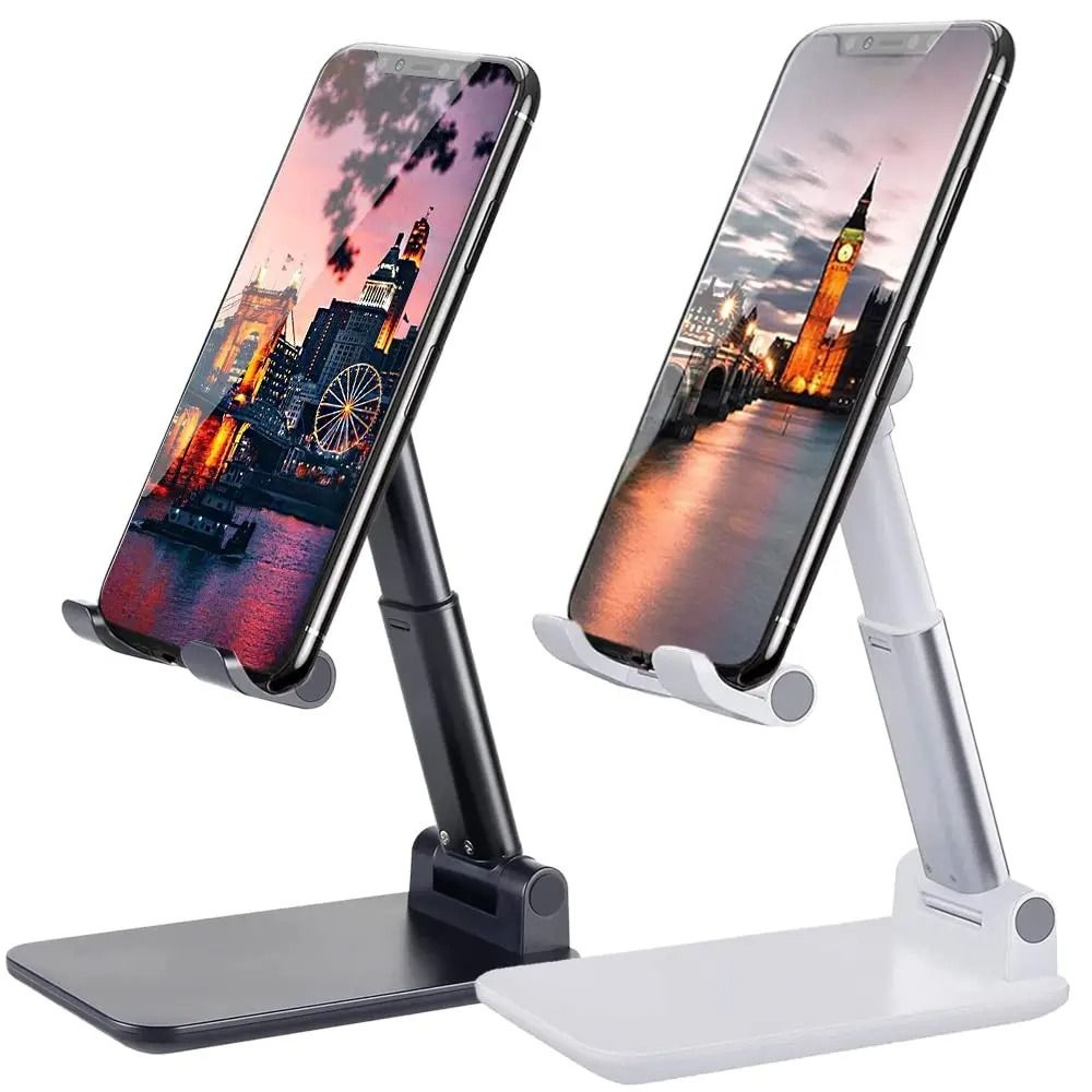 Adjustable Desktop Phone Stand  Foldable  Portable Universal Mount 0
