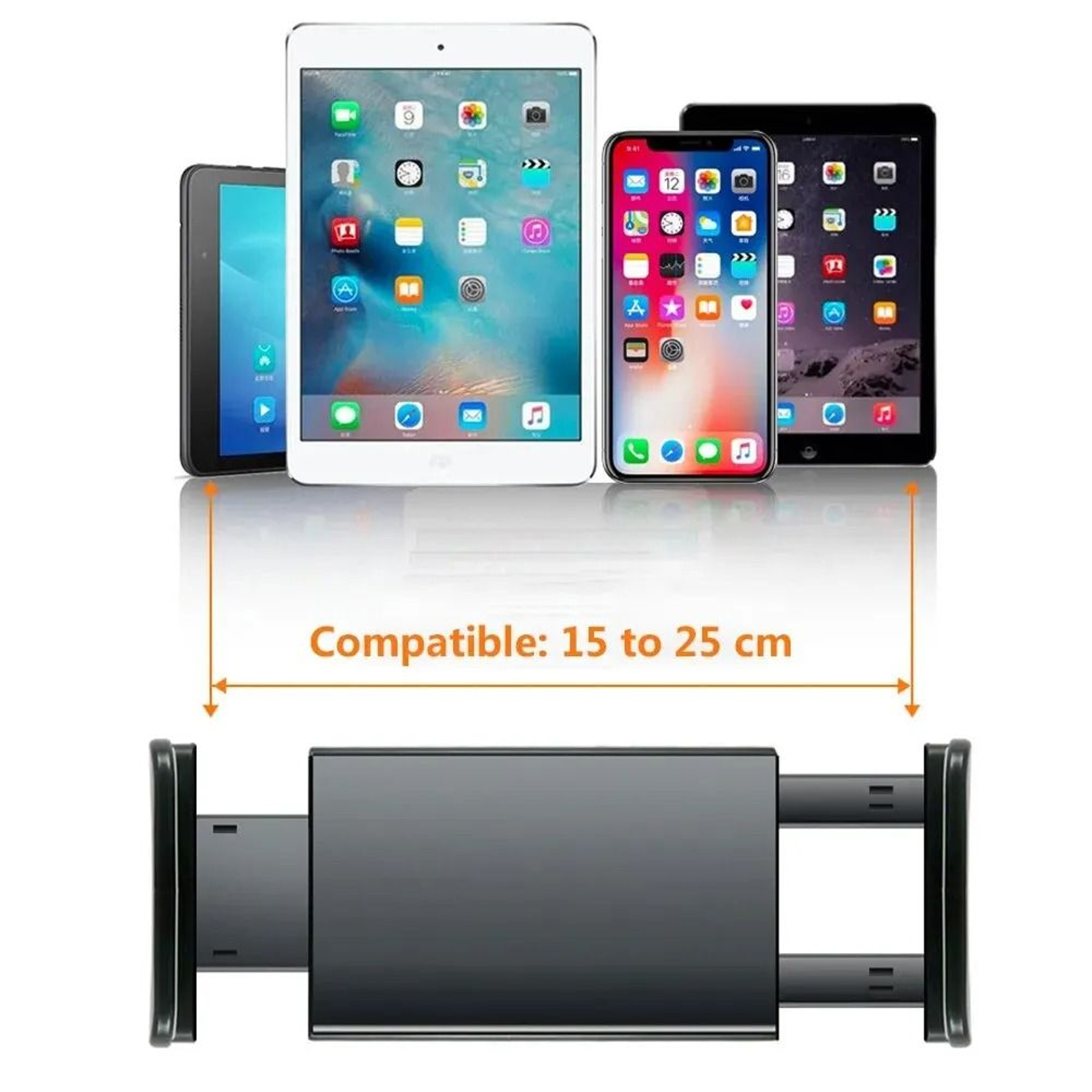 Tripod Floor Tablet Stand  Adjustable HeavyDuty Tablet Support 3