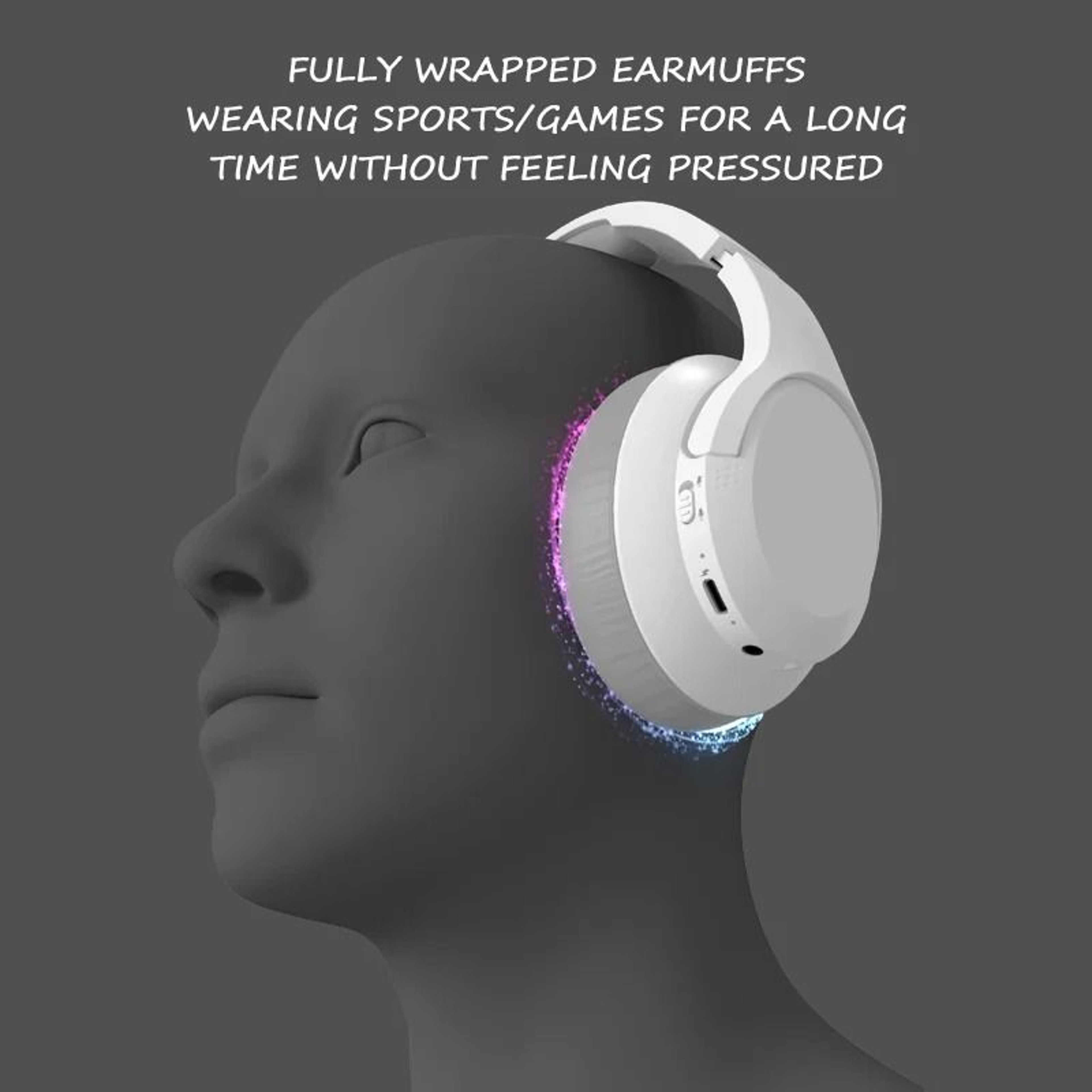 HiRes Wireless Headphones  98Key Bluetooth 53 OverEar Headset 6