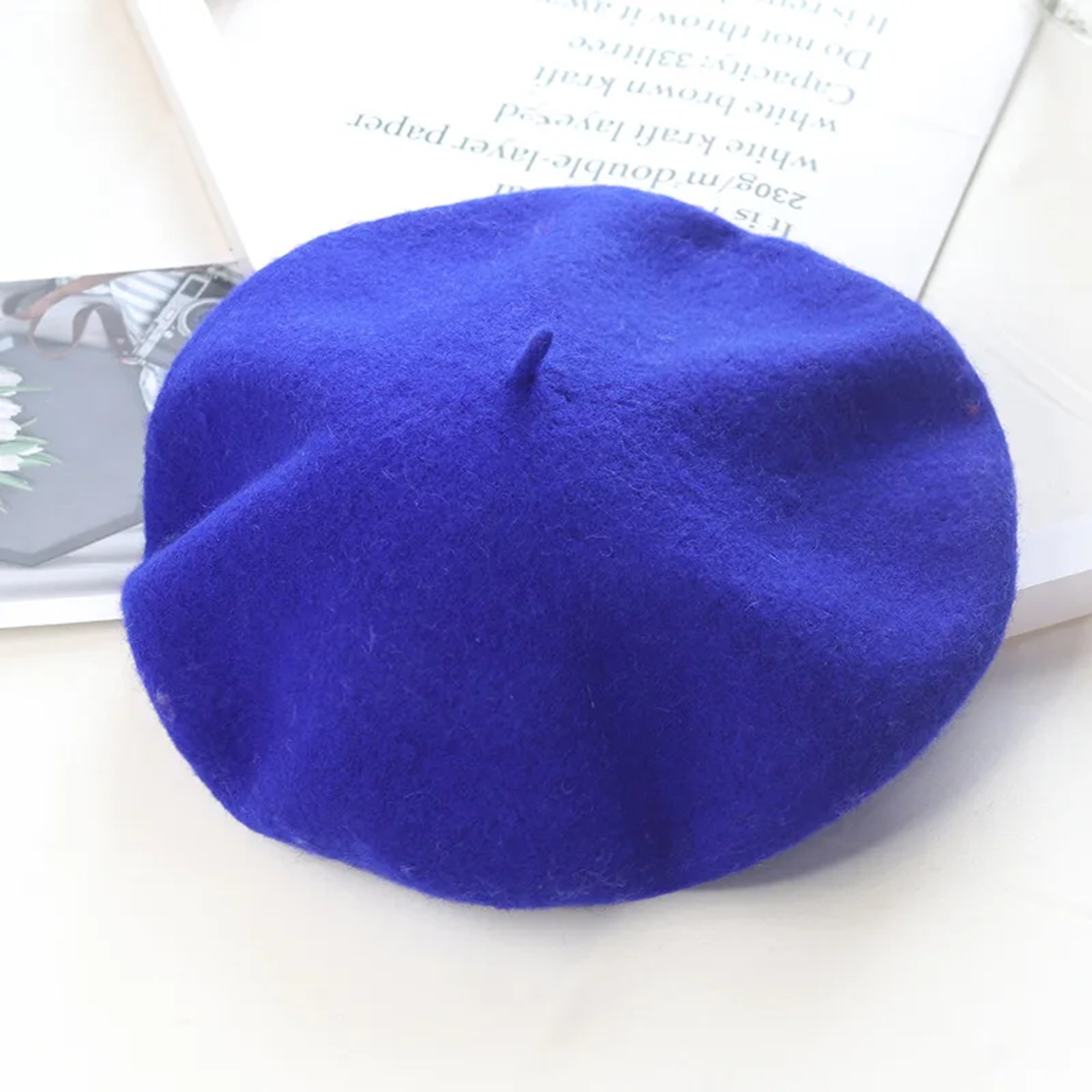 Beret hat for cozy winter days