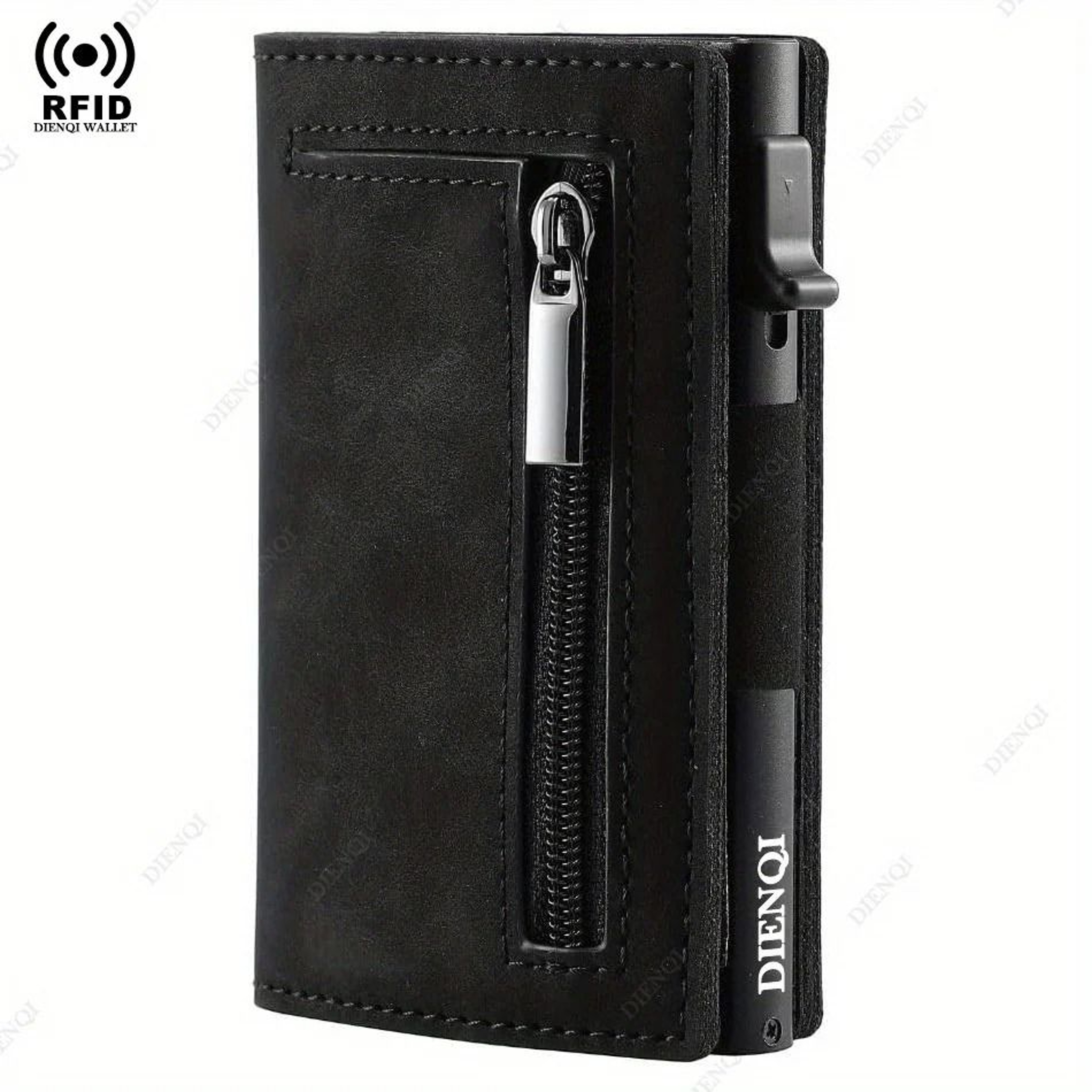 Magnetic Minimalist Wallet  Luxury RFIDBlocking PopUp Cardholder 7