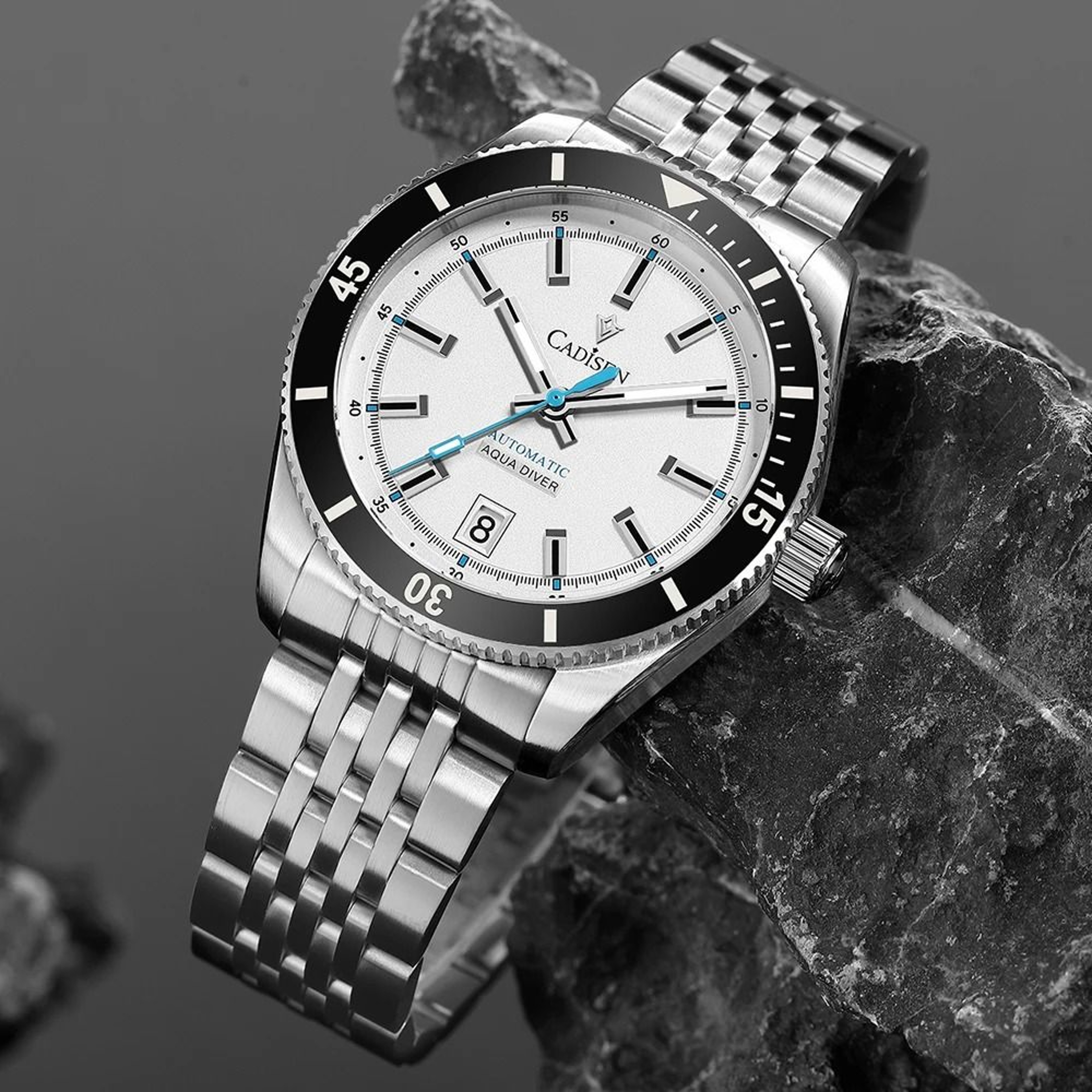 Japanese Automatic Divers Watch  Luxury NH35A Movement Ceramic Bezel Timepiece 4