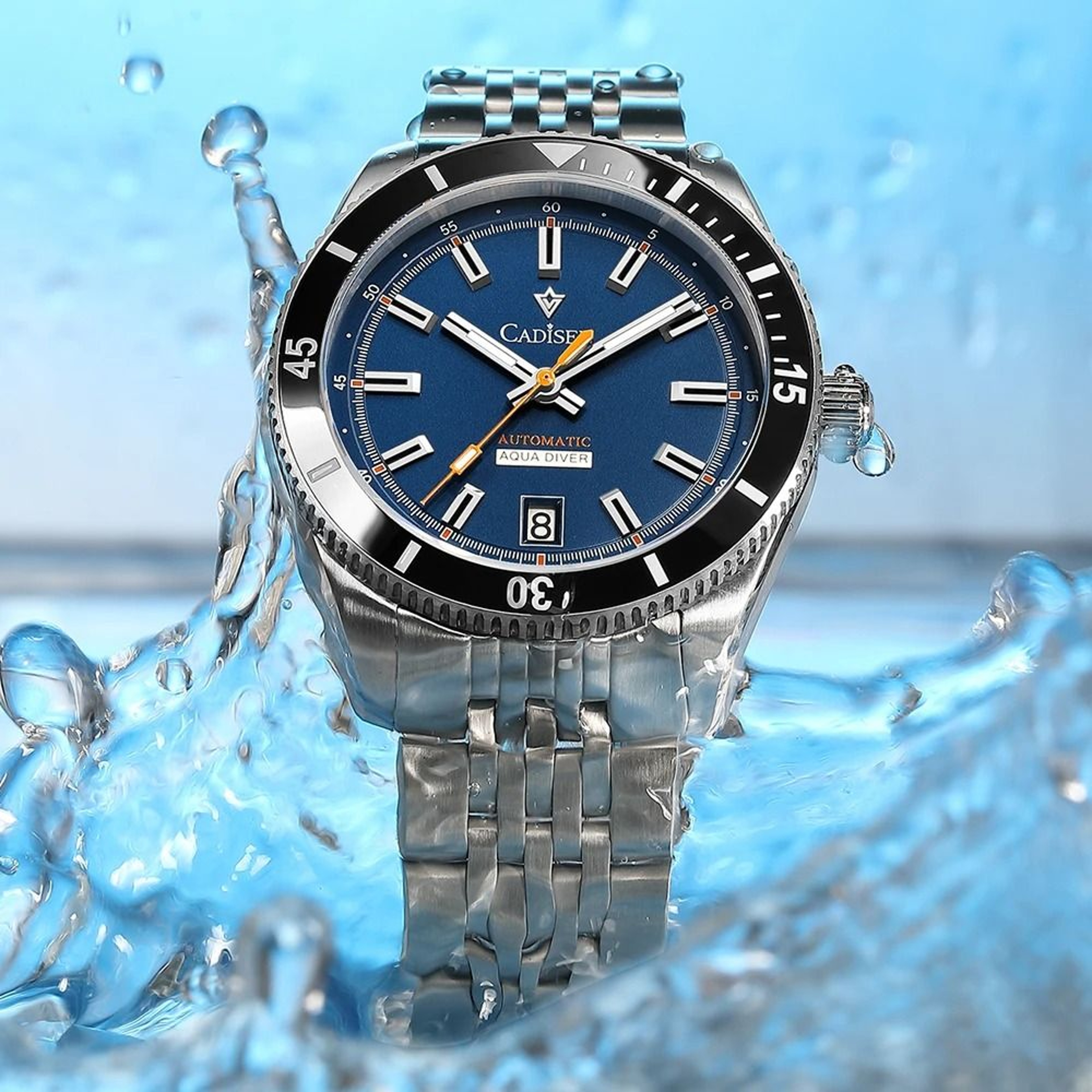 Japanese Automatic Divers Watch  Luxury NH35A Movement Ceramic Bezel Timepiece 5