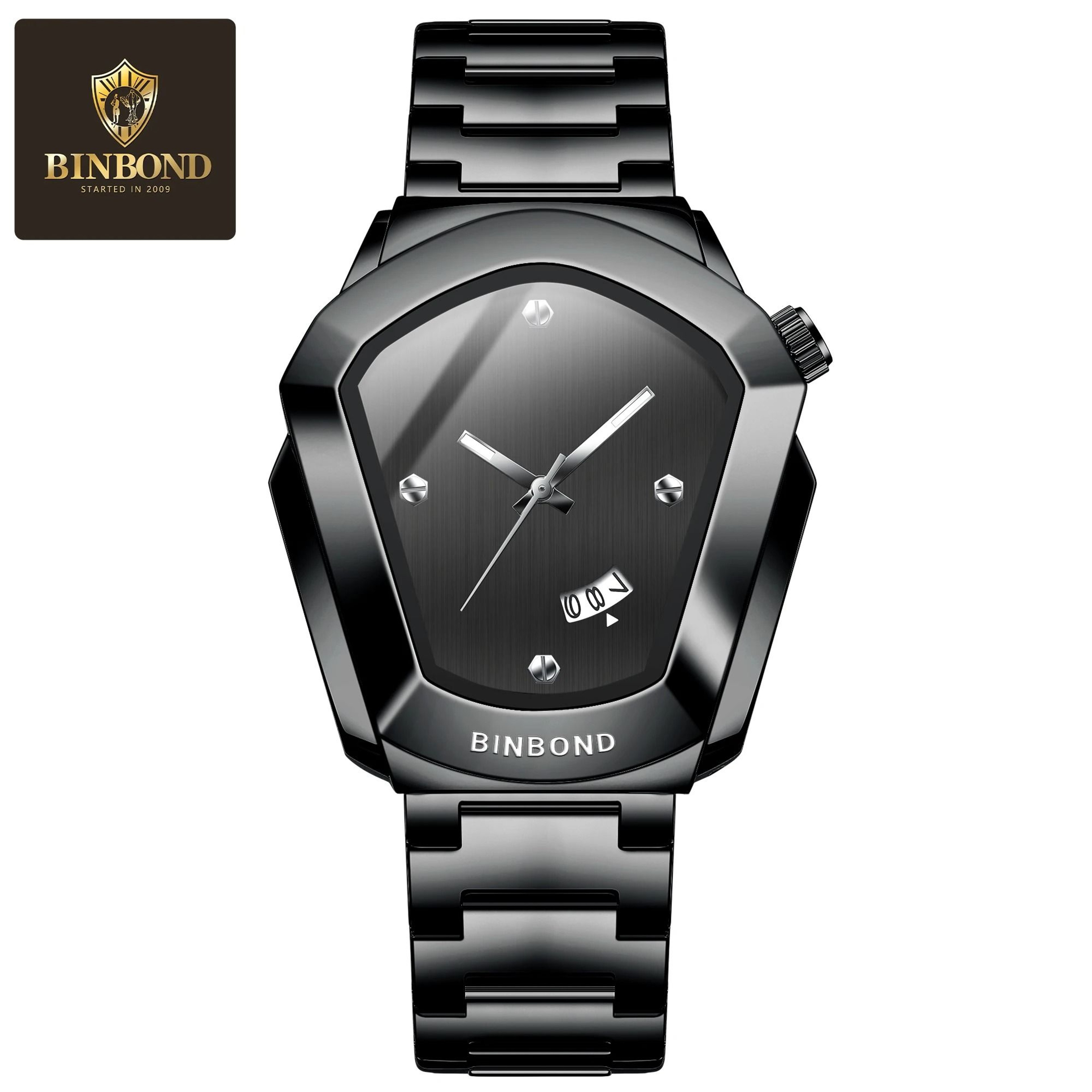 Motorcycle Concept Business Watch  Large Fashion Quartz Timepiece 6